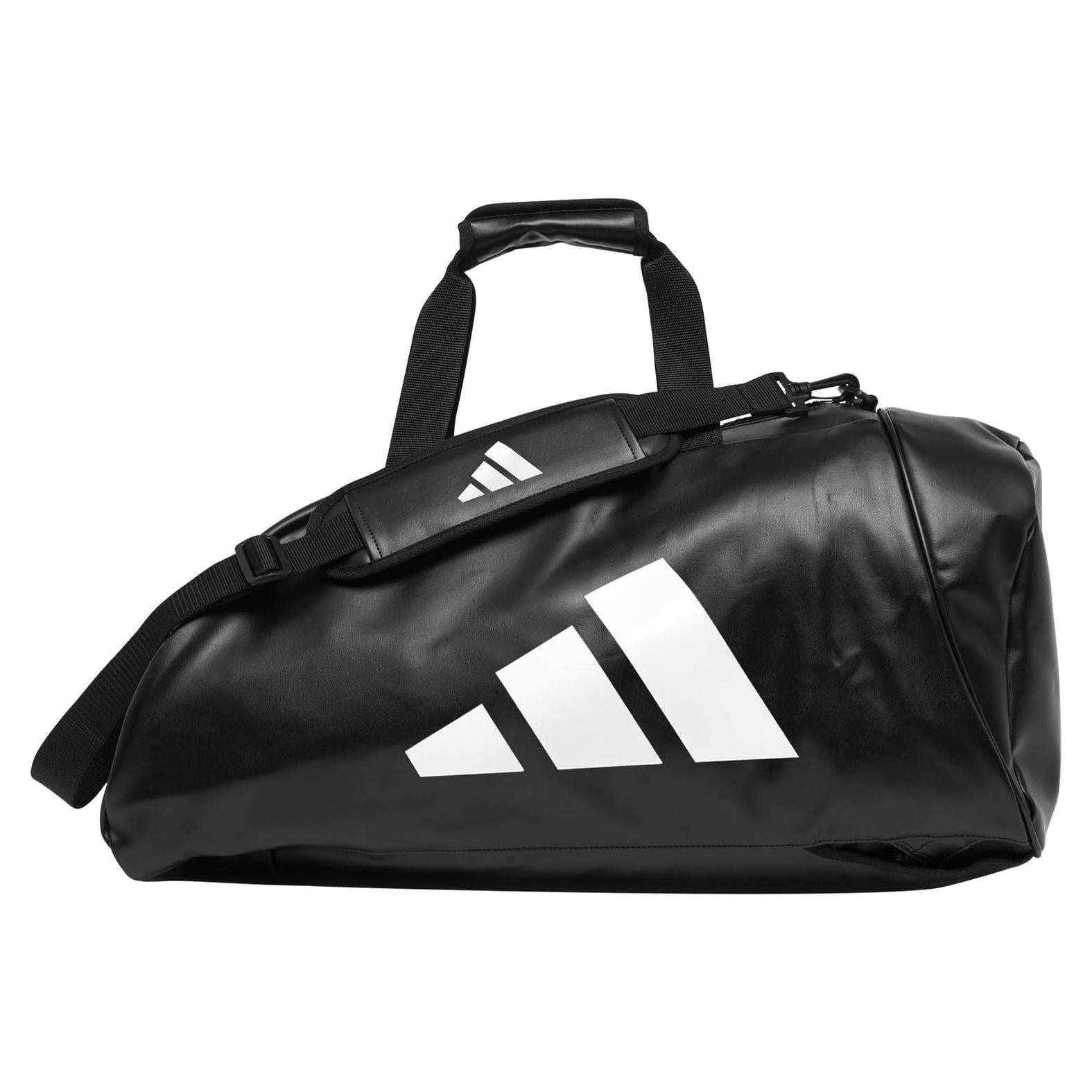 Bolsa de Entrenamiento 2-en-1 adidas Mediana Negro Blanco