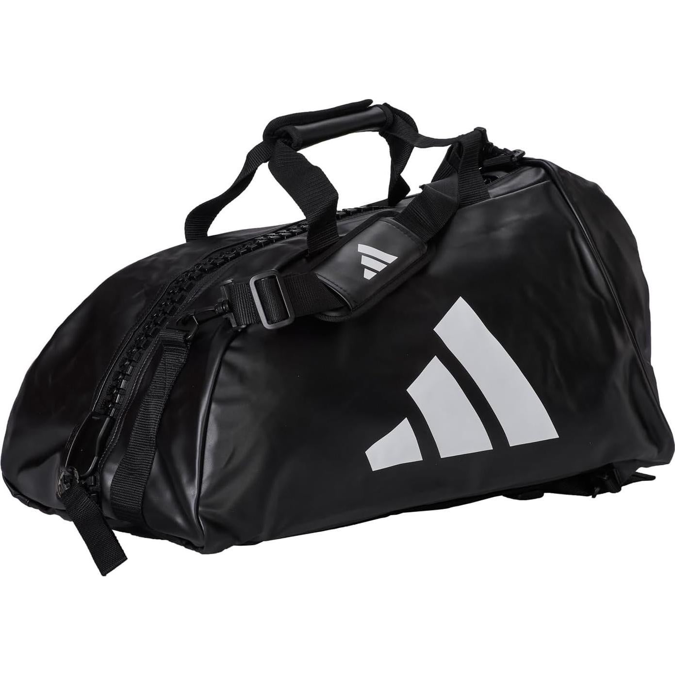Bolsa de Entrenamiento 2-en-1 adidas Mediana Negro Blanco
