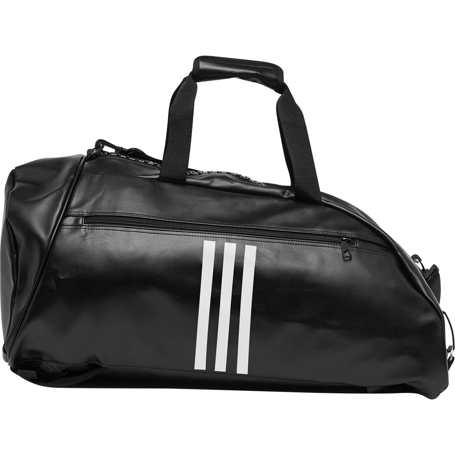 Bolsa de Entrenamiento 2-en-1 adidas Mediana Negro Blanco