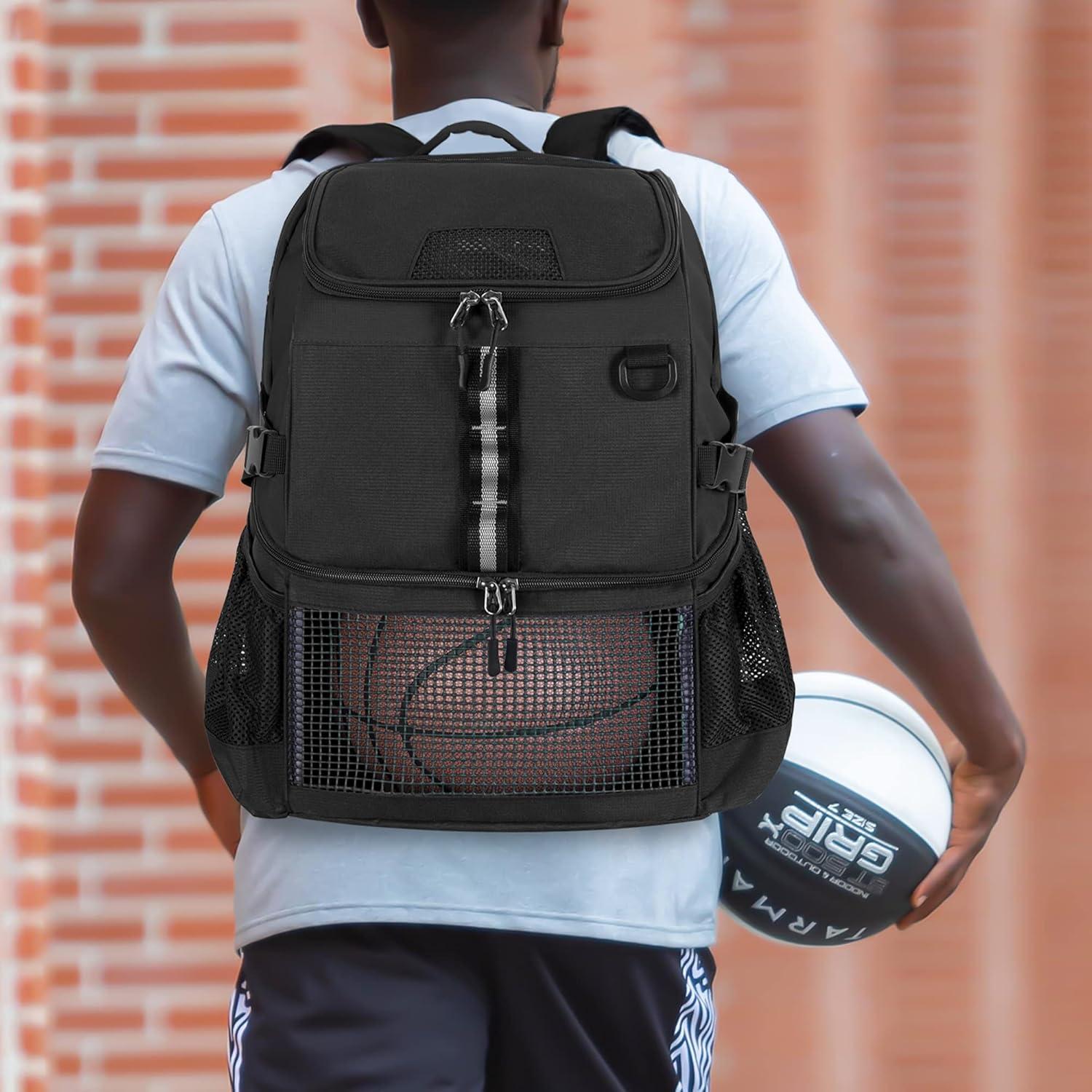 Bolsa de Baloncesto GOBUROS con Compartimento para Zapatos