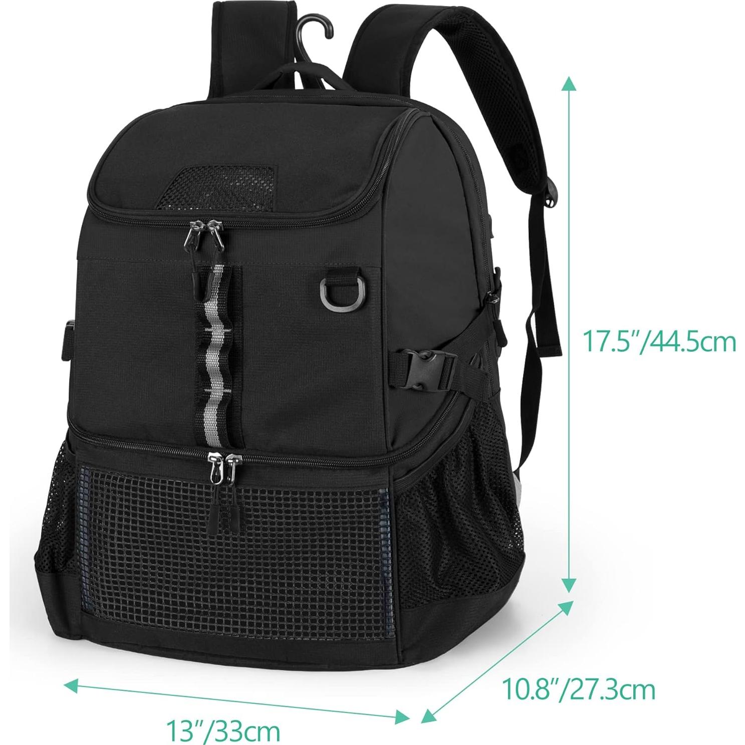 Bolsa de Baloncesto GOBUROS con Compartimento para Zapatos