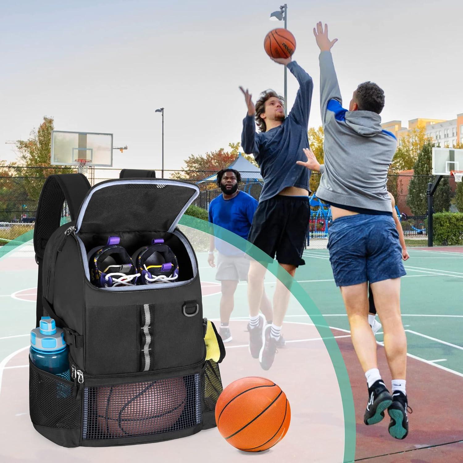 Bolsa de Baloncesto GOBUROS con Compartimento para Zapatos