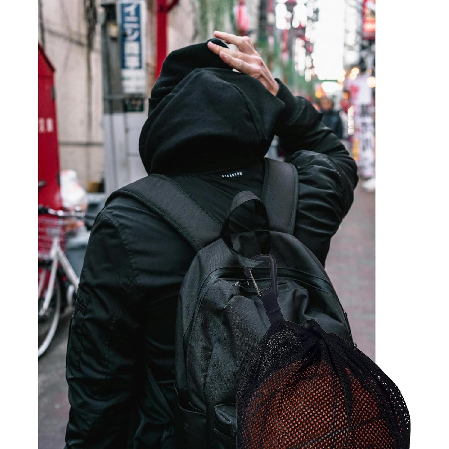 Bolsa de Malla HZHSSG con Cremallera para Pelotas Deportivas