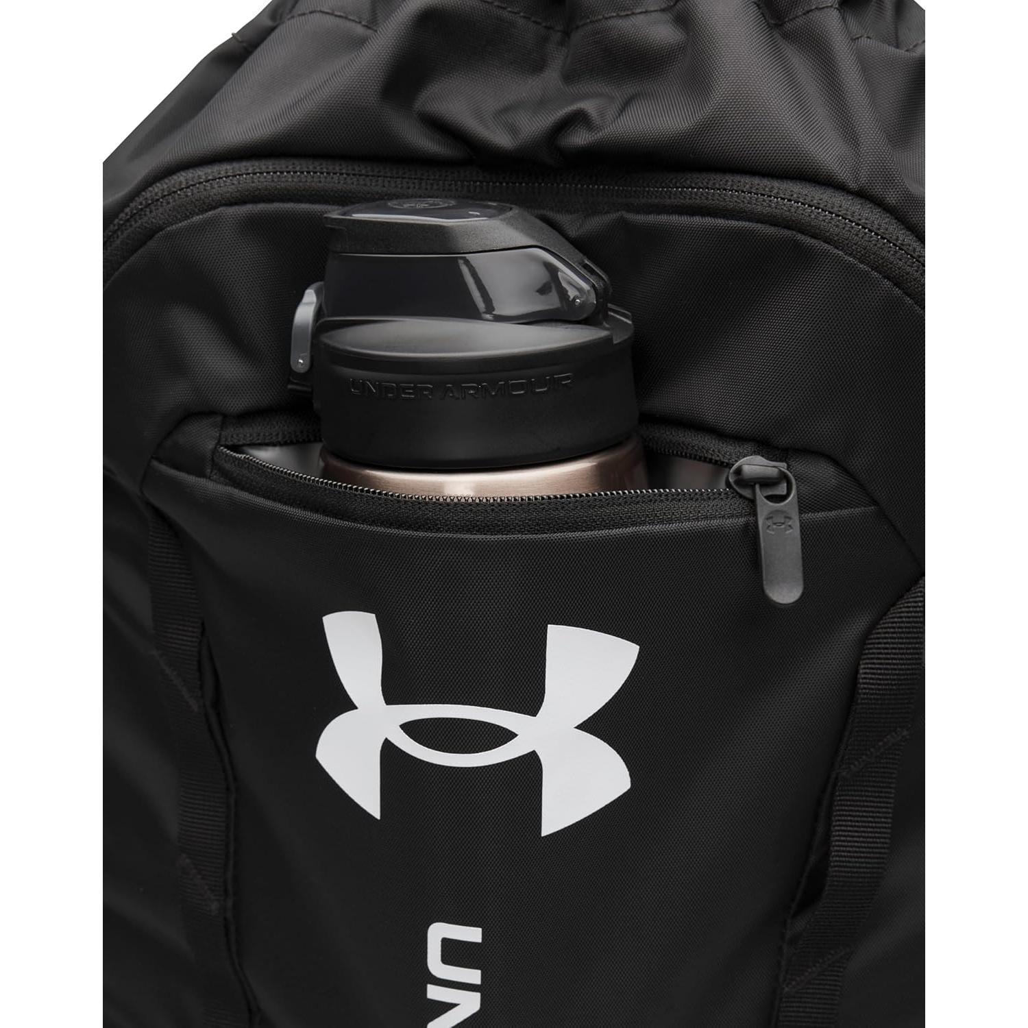 Mochila Under Armour Hustle Sackpack Unisex 22L Negra