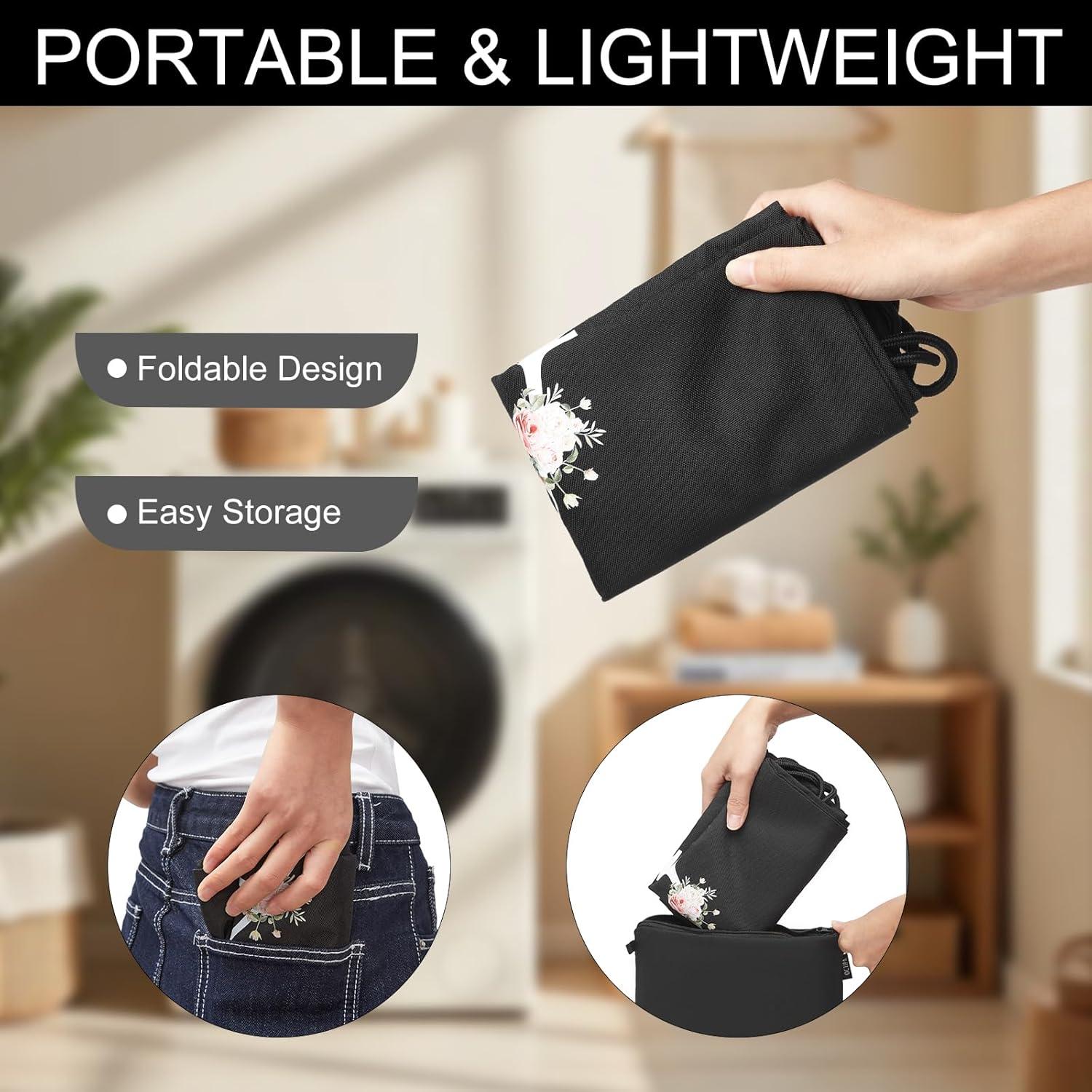 Mochila con Cordón Personalizada Negra Letra A - Resistente al Agua