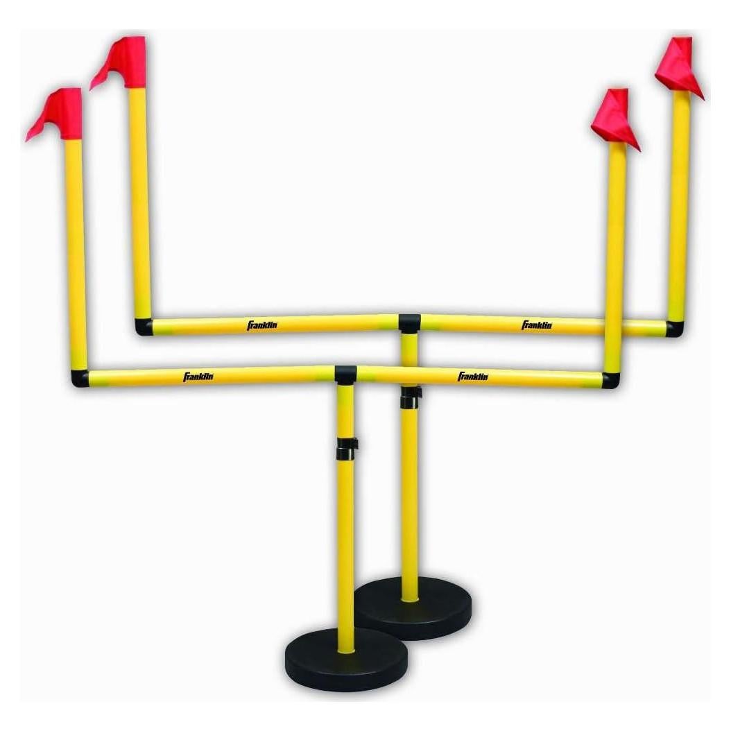 Conjunto de postes de gol de fútbol juvenil Franklin Sports - Ajustable 1.22 a 1.83 m