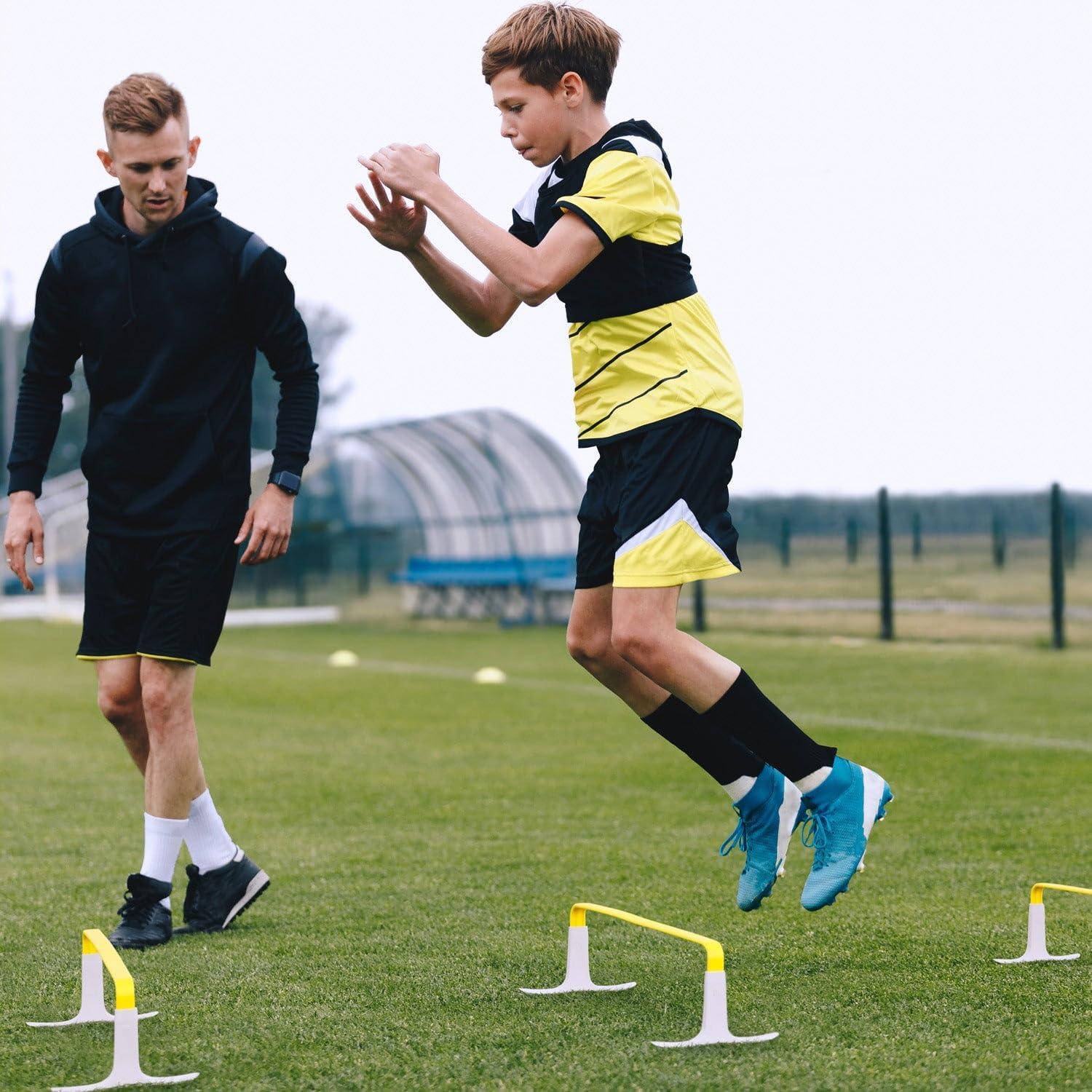 Obstáculos de Agilidad Meister ZoomFlex 15.24 cm Amarillo - Paquete de 6