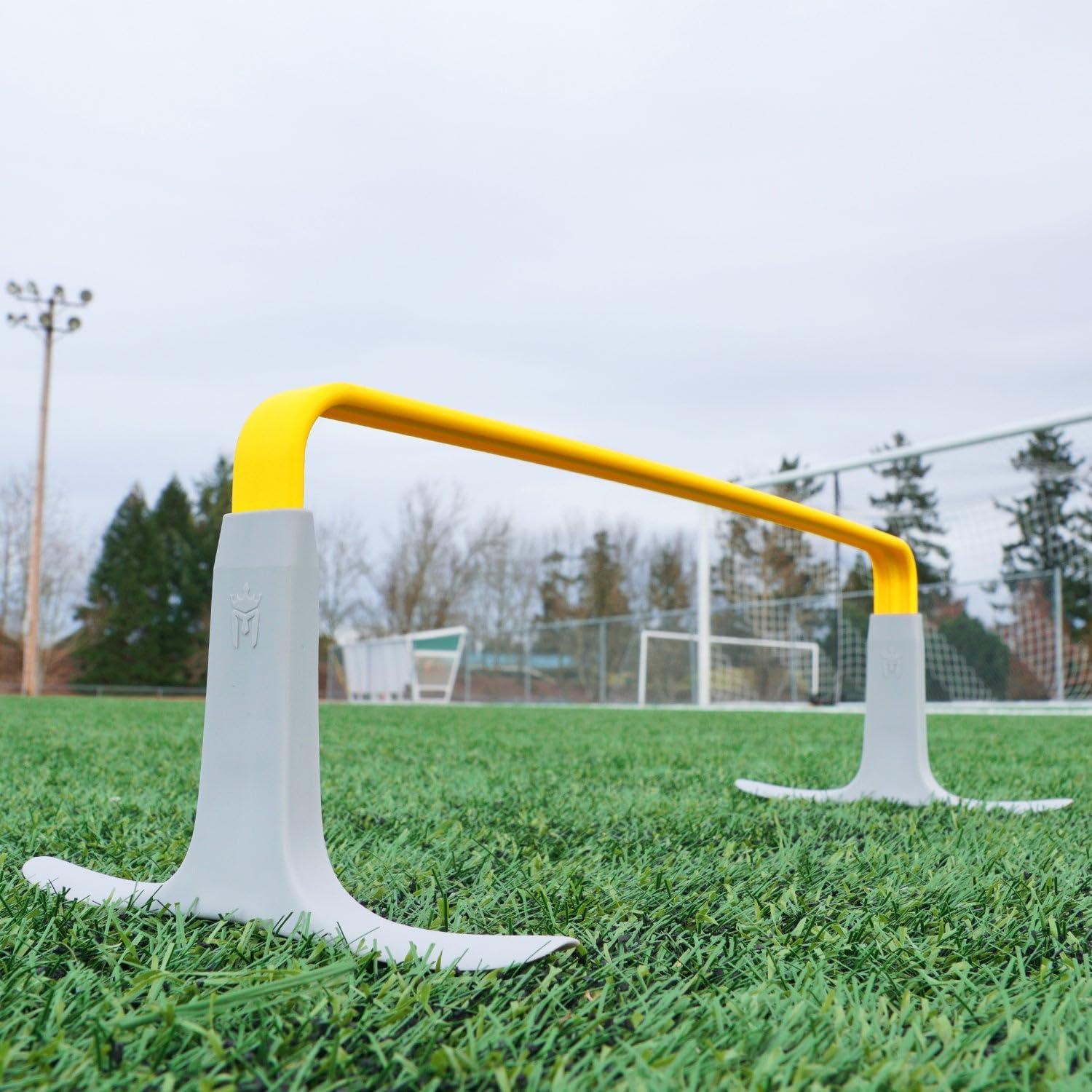 Obstáculos de Agilidad Meister ZoomFlex 15.24 cm Amarillo - Paquete de 6