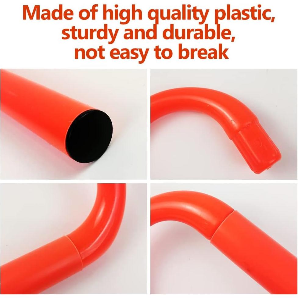 Paquete de 4 Vallas de Agilidad YEXEXINM Speed 001 15.24 cm