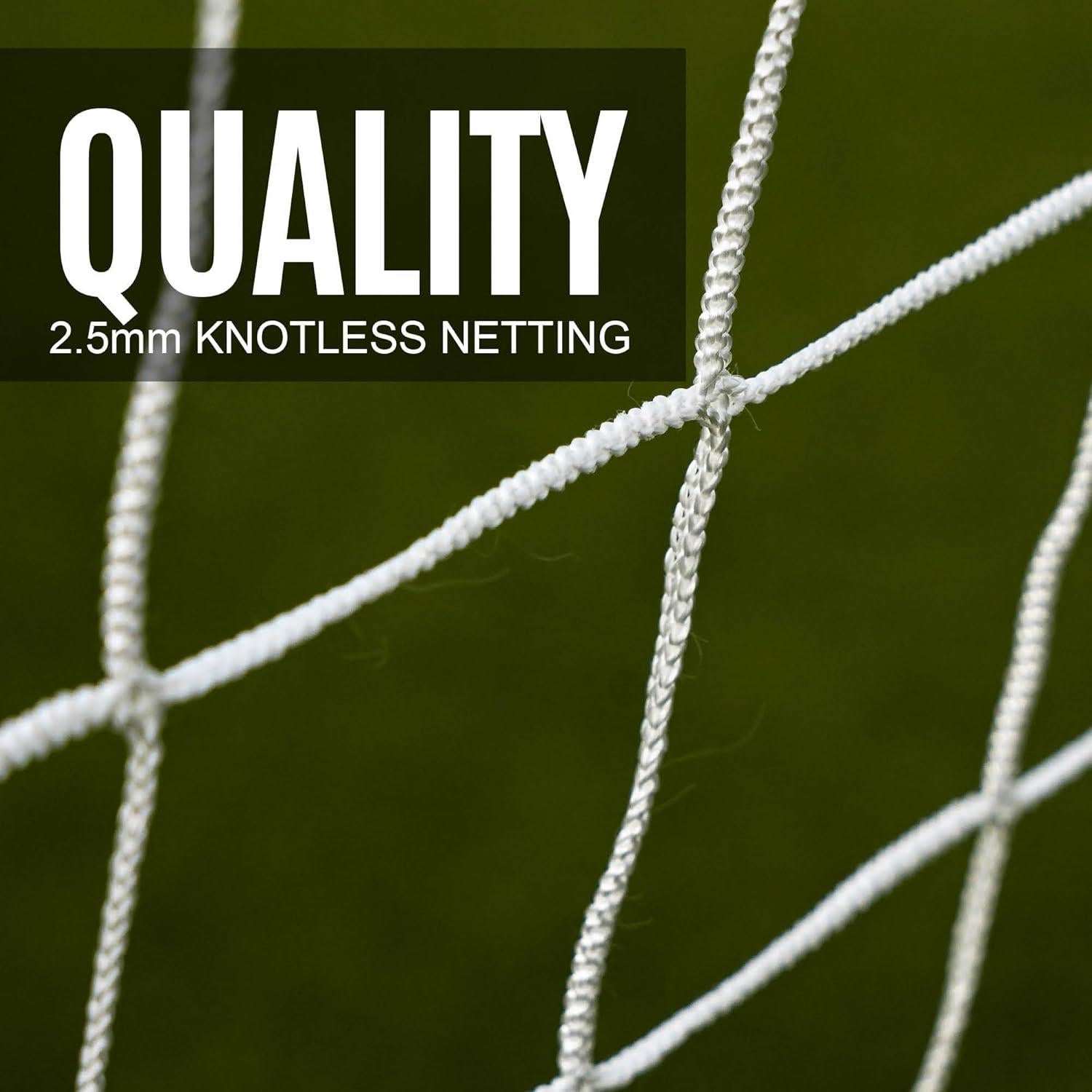 Gol de Fútbol QUICKPLAY GSGOAL 6x4m Acero Galvanizado Resistente