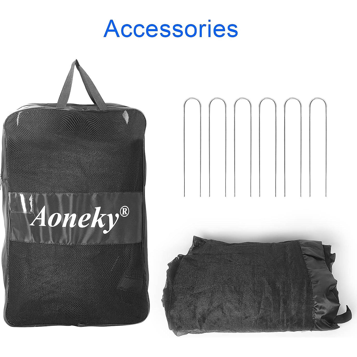 Red de Objetivo Aoneky para Portería de Fútbol 7.32x2.44m