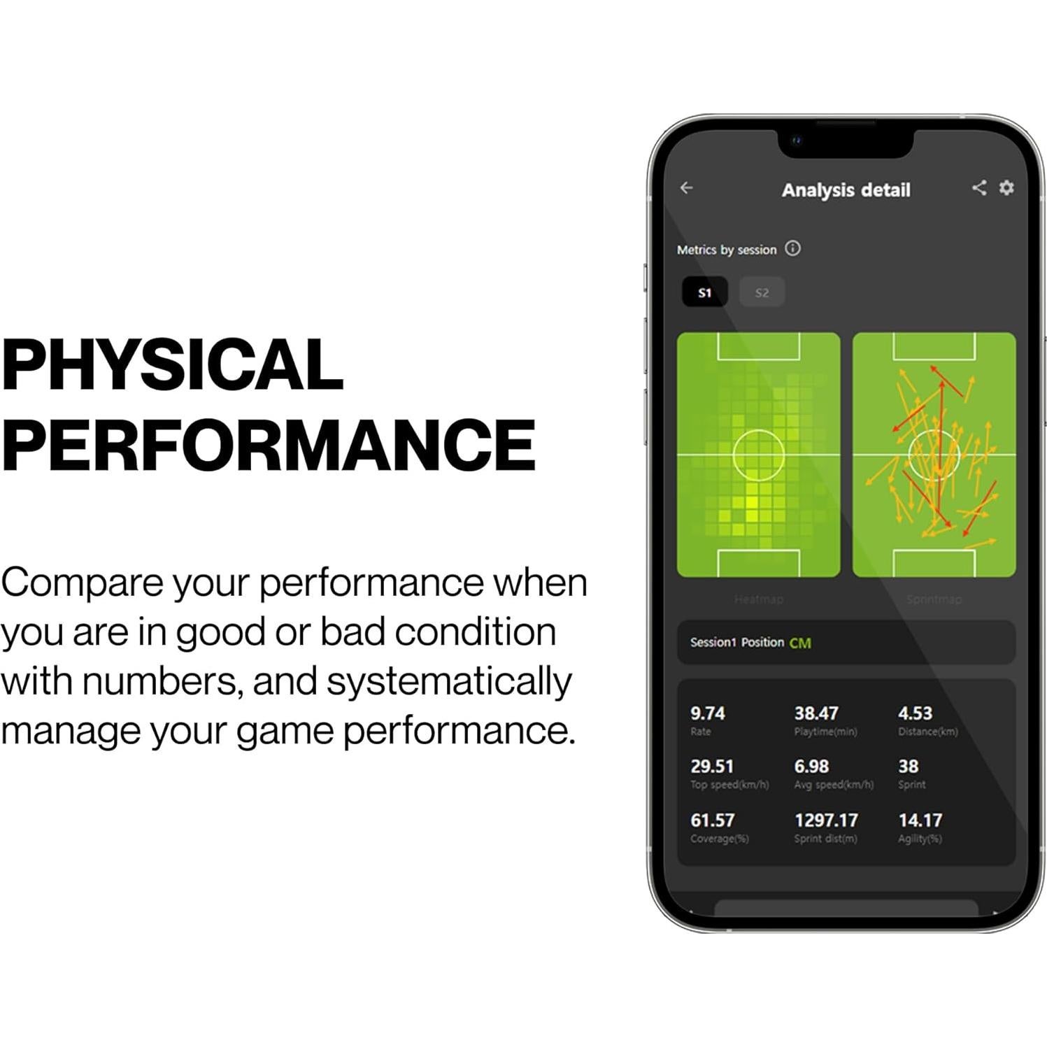 Rastreador GPS Deportivo SOCCERBEE Pro 2 con Chaleco - Grande