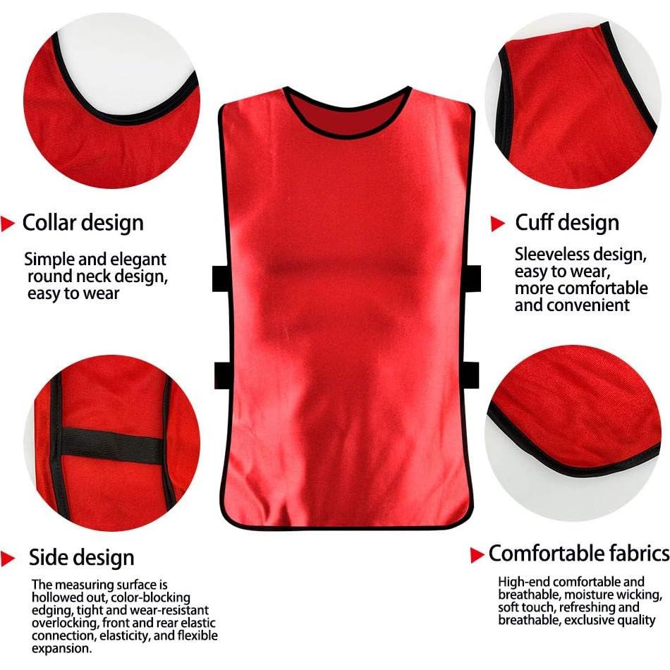 Paquete de 12 Camisetas de Práctica Antoyo para Fútbol