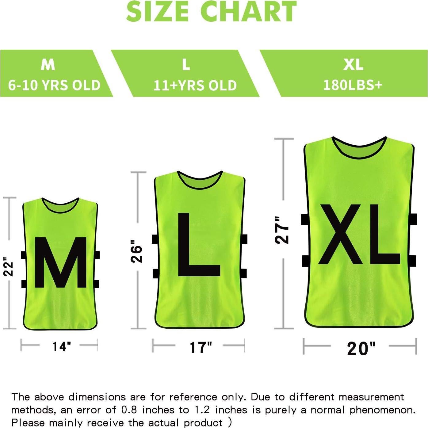 Paquete de 12 Camisetas de Práctica Antoyo para Fútbol