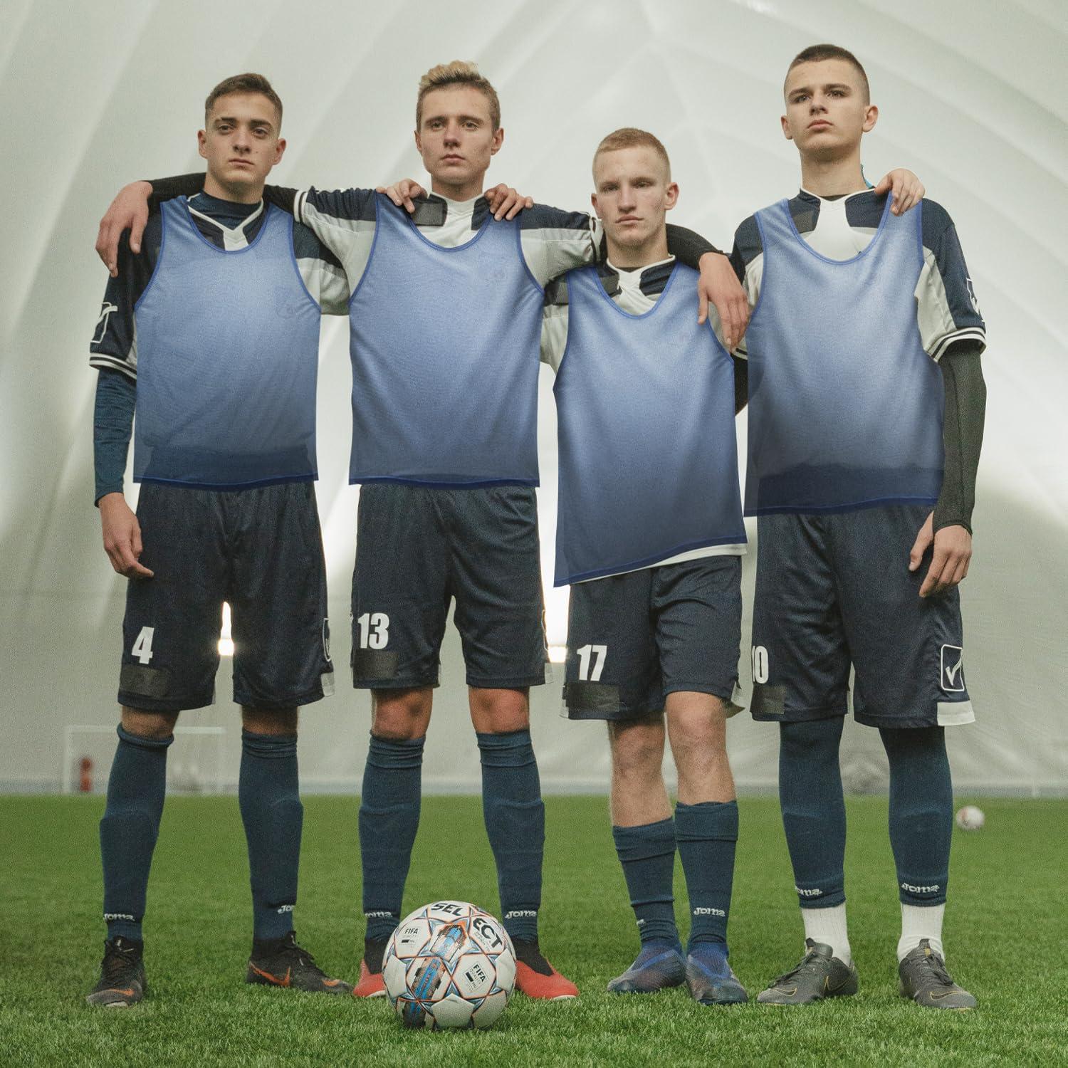 Chalecos de Práctica Holnkme 12 Piezas Nylon para Deportes