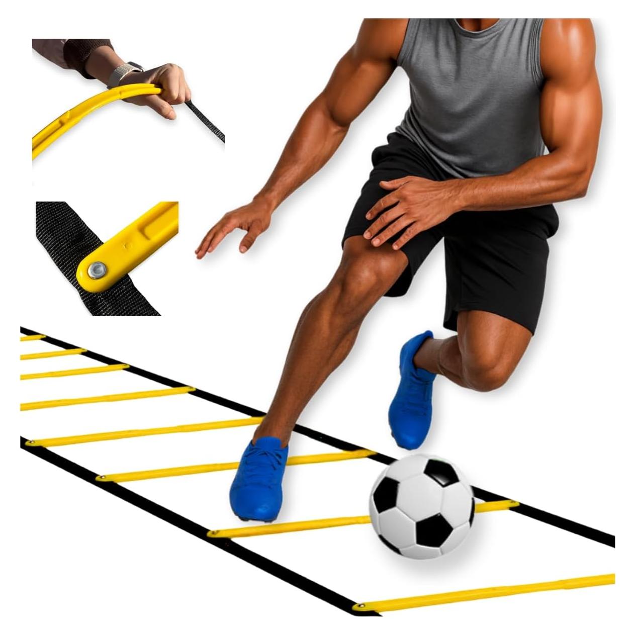 Escalera de Agilidad SOFTSOUL Agilith-Pro 6m 12 Peldaños