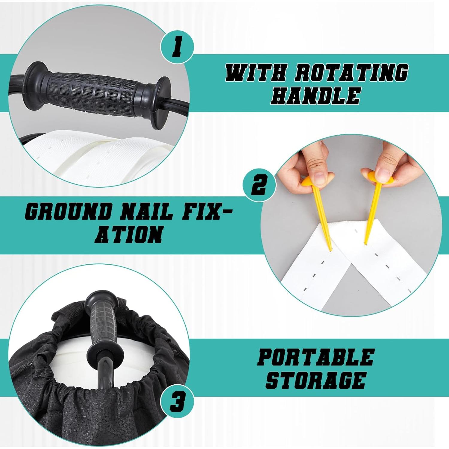 Cinta de Marcado de Campo Shimeyao 100 m para Deportes