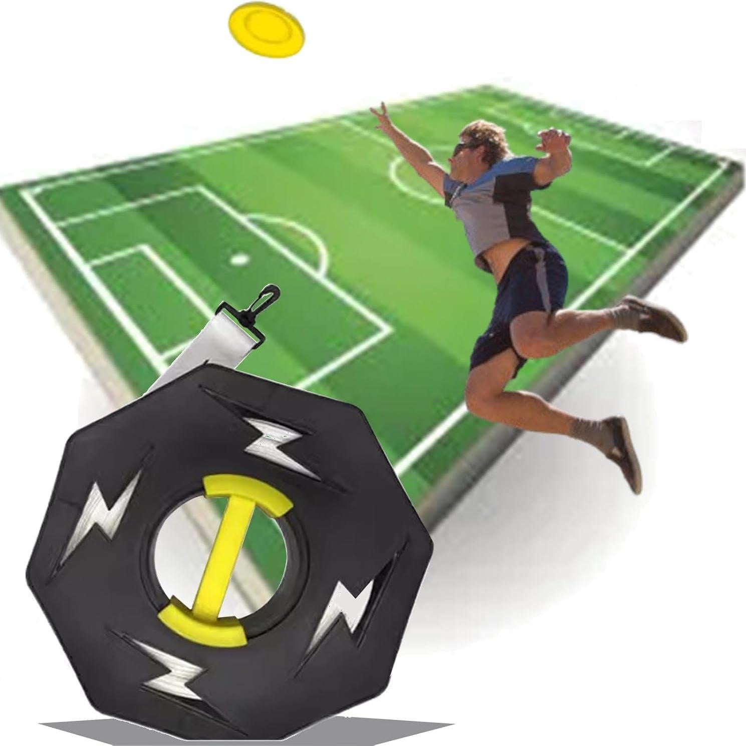 Cinta de Marcado de Campo 70m LQDMAER con Sacos de Arena