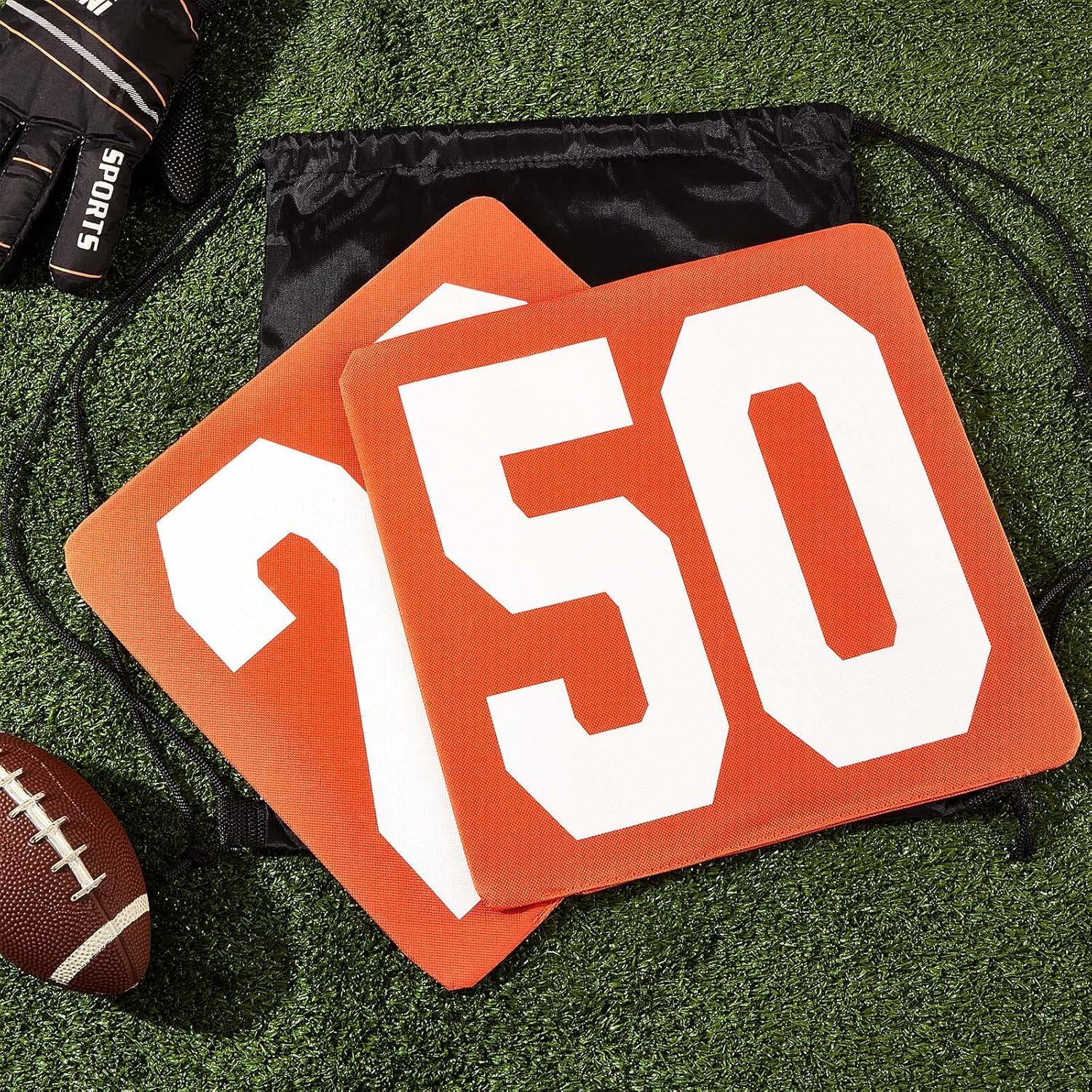 Juego de 11 Marcadores de Fútbol Jecery Alta Visibilidad 30.48cm