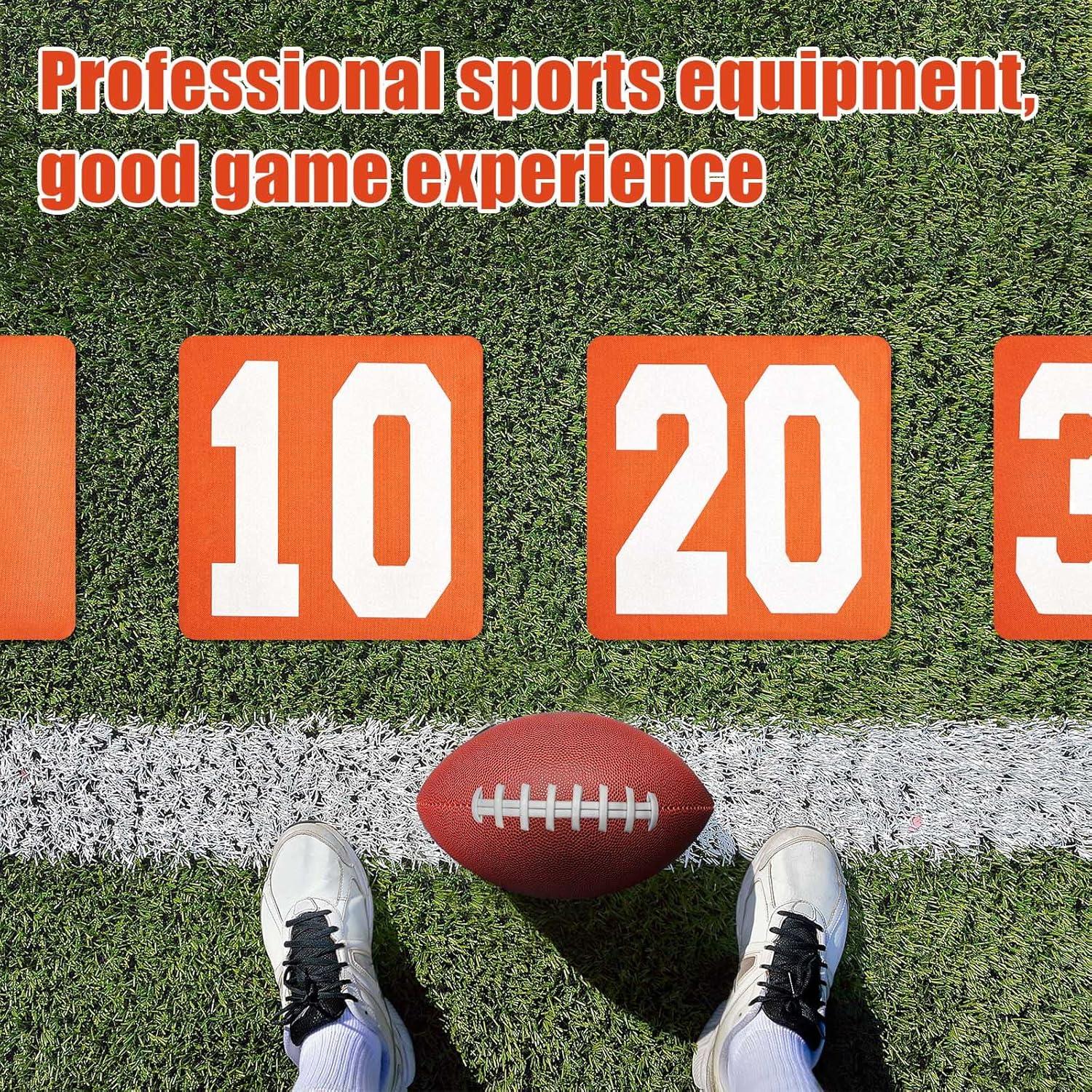 Juego de 11 Marcadores de Fútbol Jecery Alta Visibilidad 30.48cm