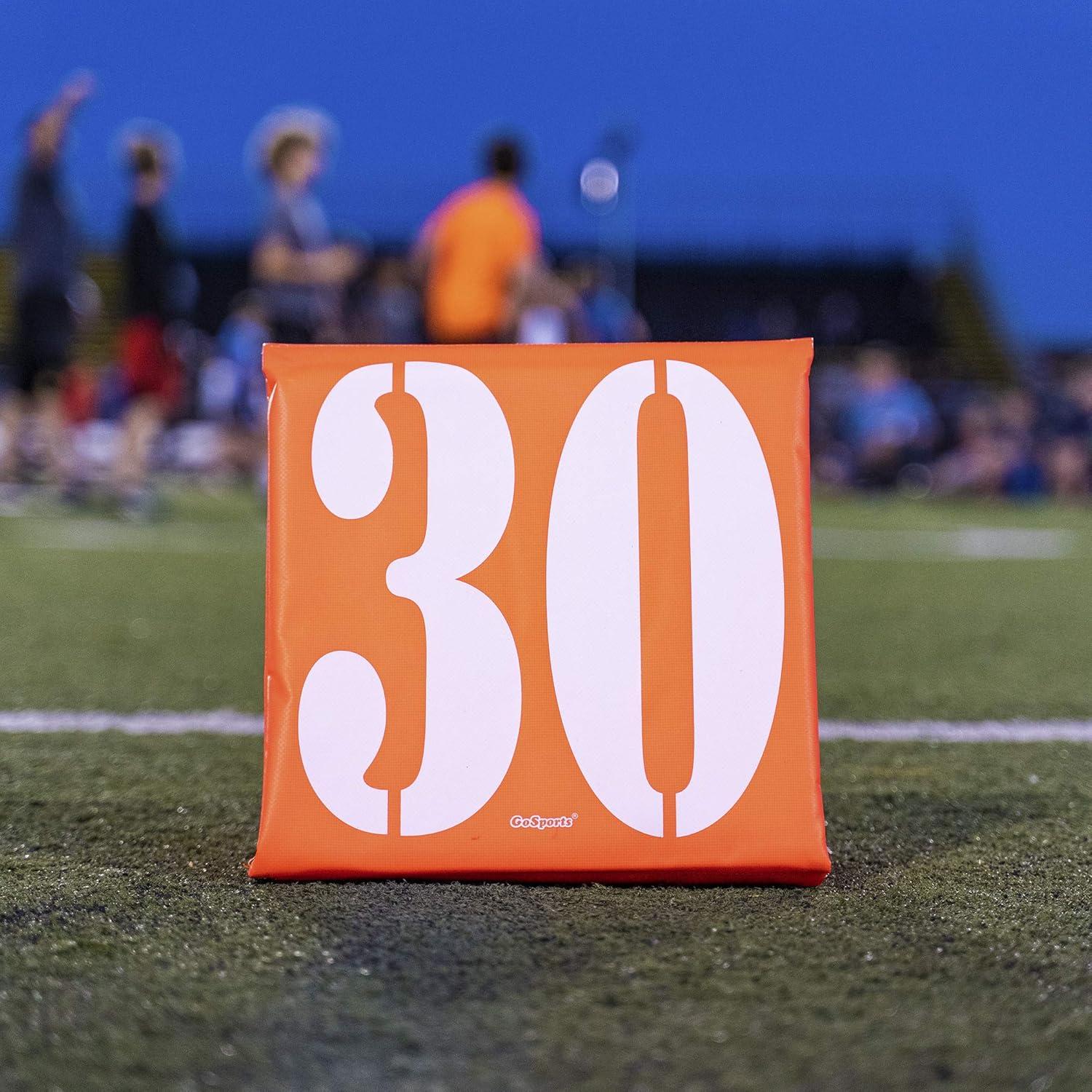 Marcadores de Yarda de Fútbol GoSports - Set de 11 Pesados