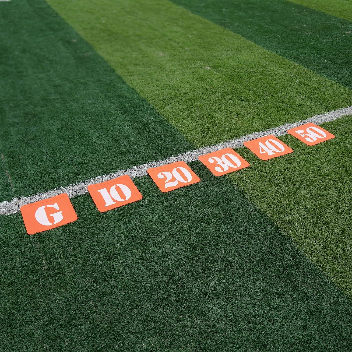 Marcadores de Yarda de Fútbol Portátiles Eco Walker - 11 Piezas