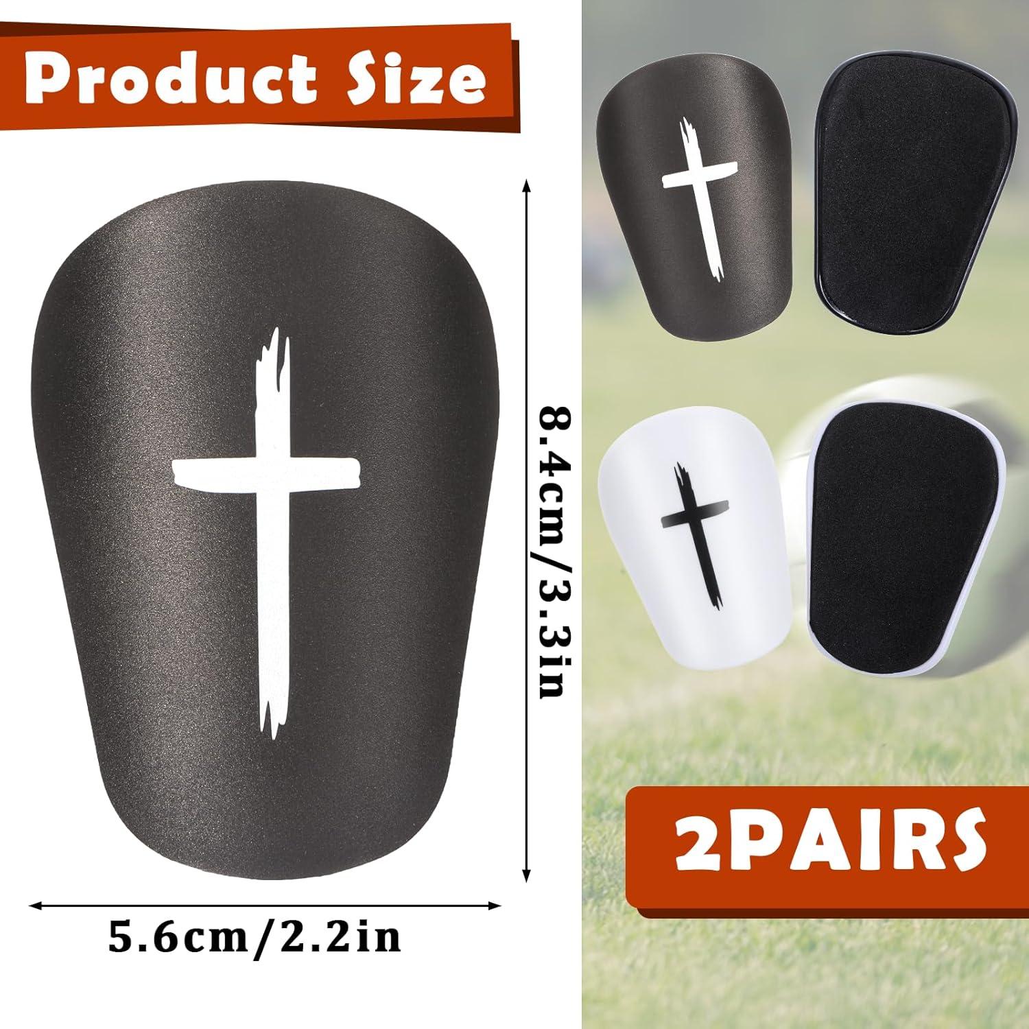2 Pares Protectores de Espinillas Hpmjz Mini 7.6x5.1cm Fútbol