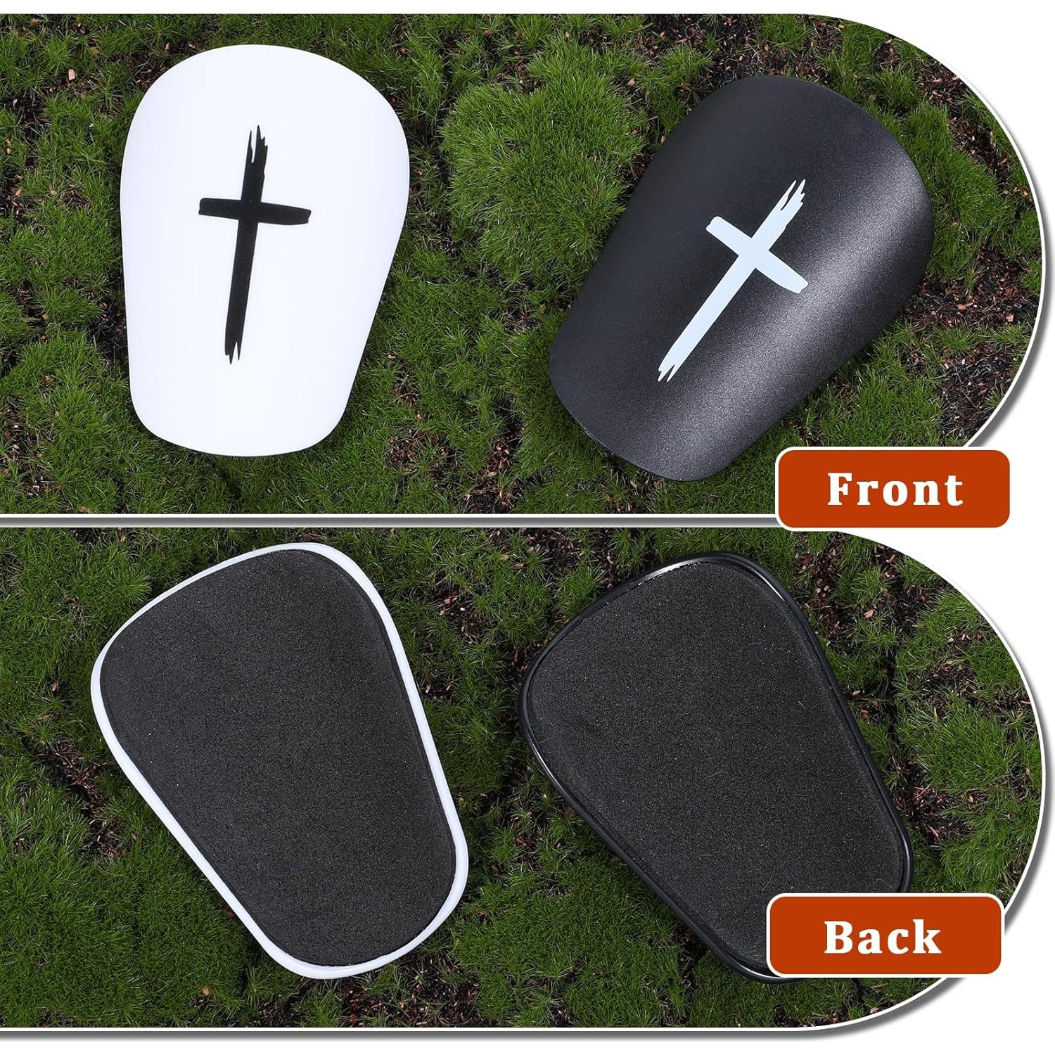 2 Pares Protectores de Espinillas Hpmjz Mini 7.6x5.1cm Fútbol