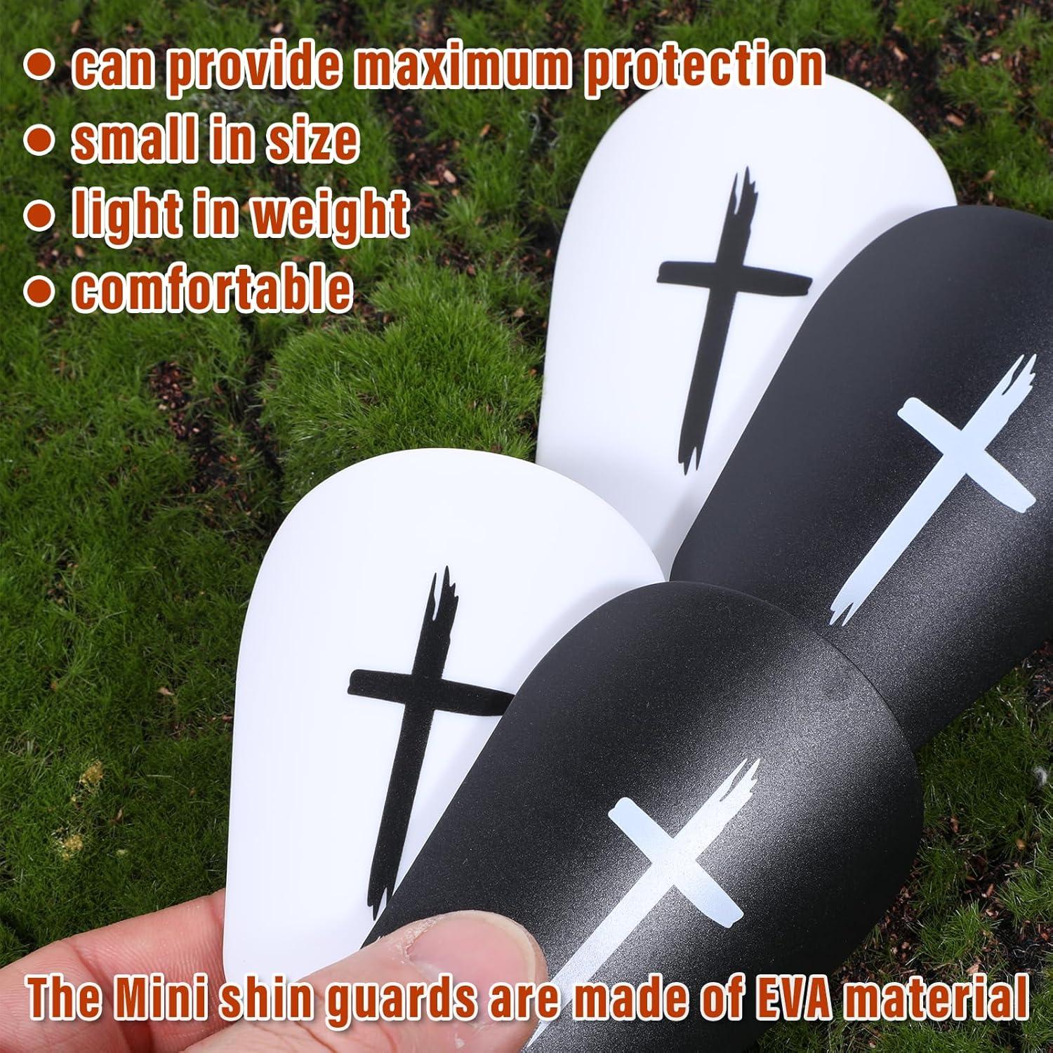 2 Pares Protectores de Espinillas Hpmjz Mini 7.6x5.1cm Fútbol