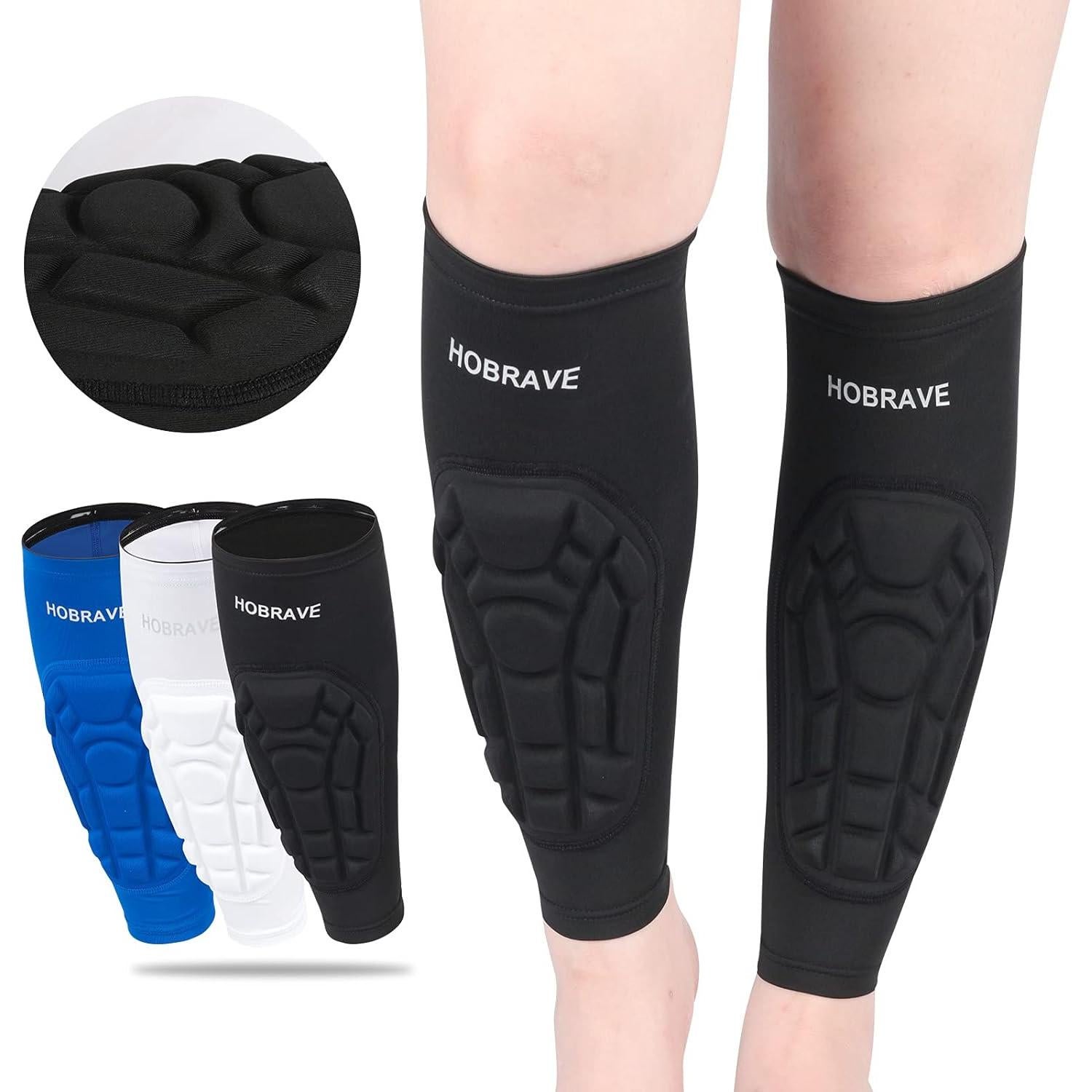 Espinilleras HOBRAVE X-Large con Almohadilla para Fútbol
