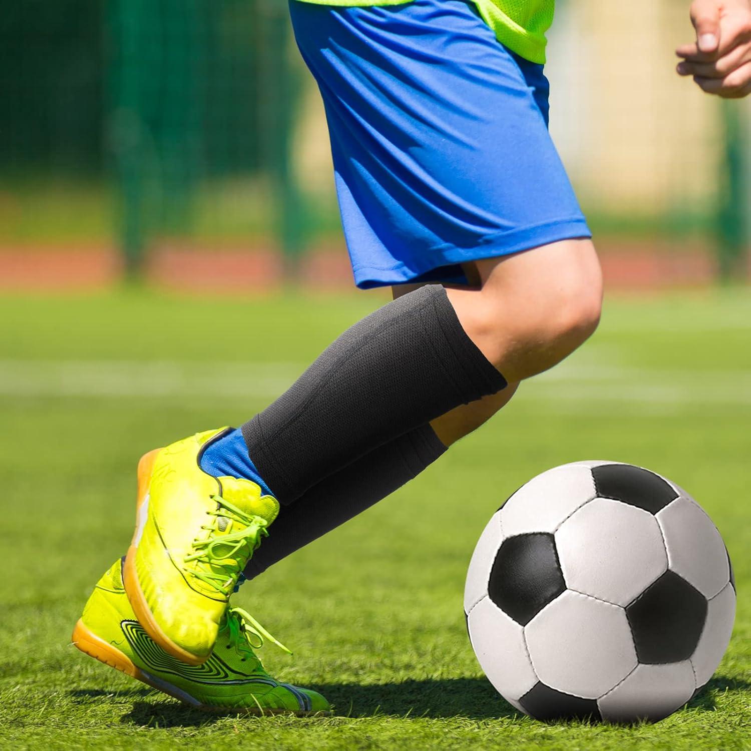 Cubiertas de Espinilleras Skylety para Jóvenes Fútbol 4 Pares