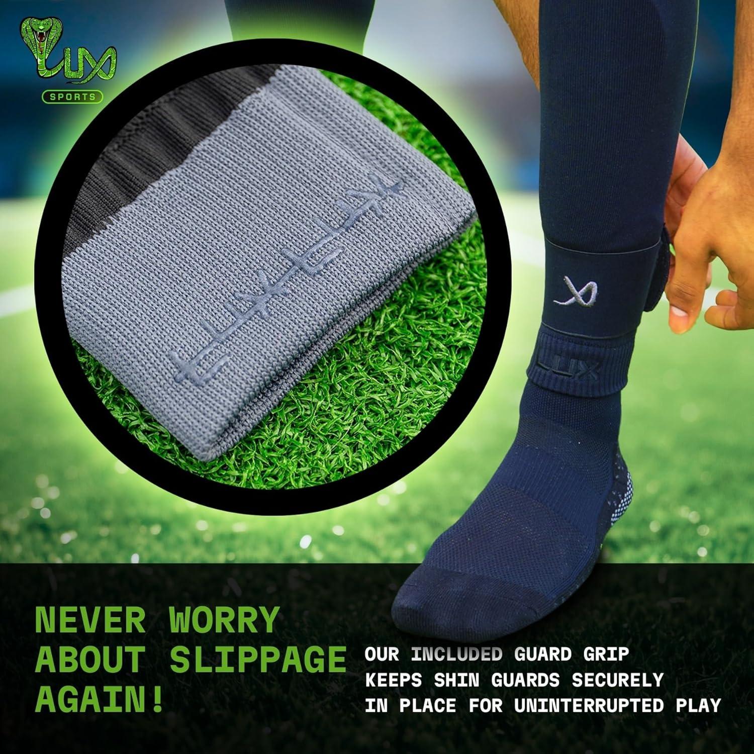 Mangas de Fútbol LUX Sports con Estabilizadores para Hombres y Niños
