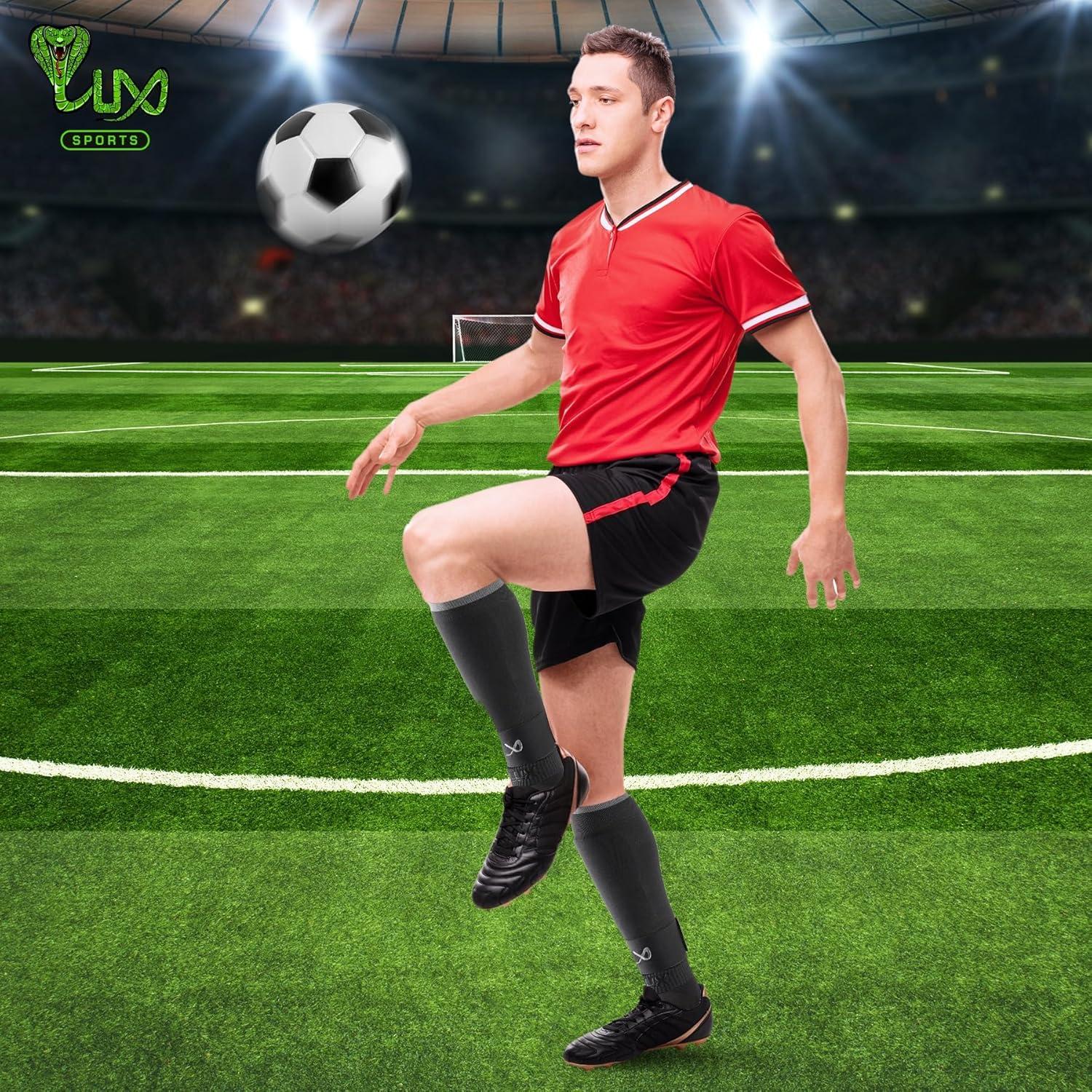 Mangas de Fútbol LUX Sports con Estabilizadores para Hombres y Niños