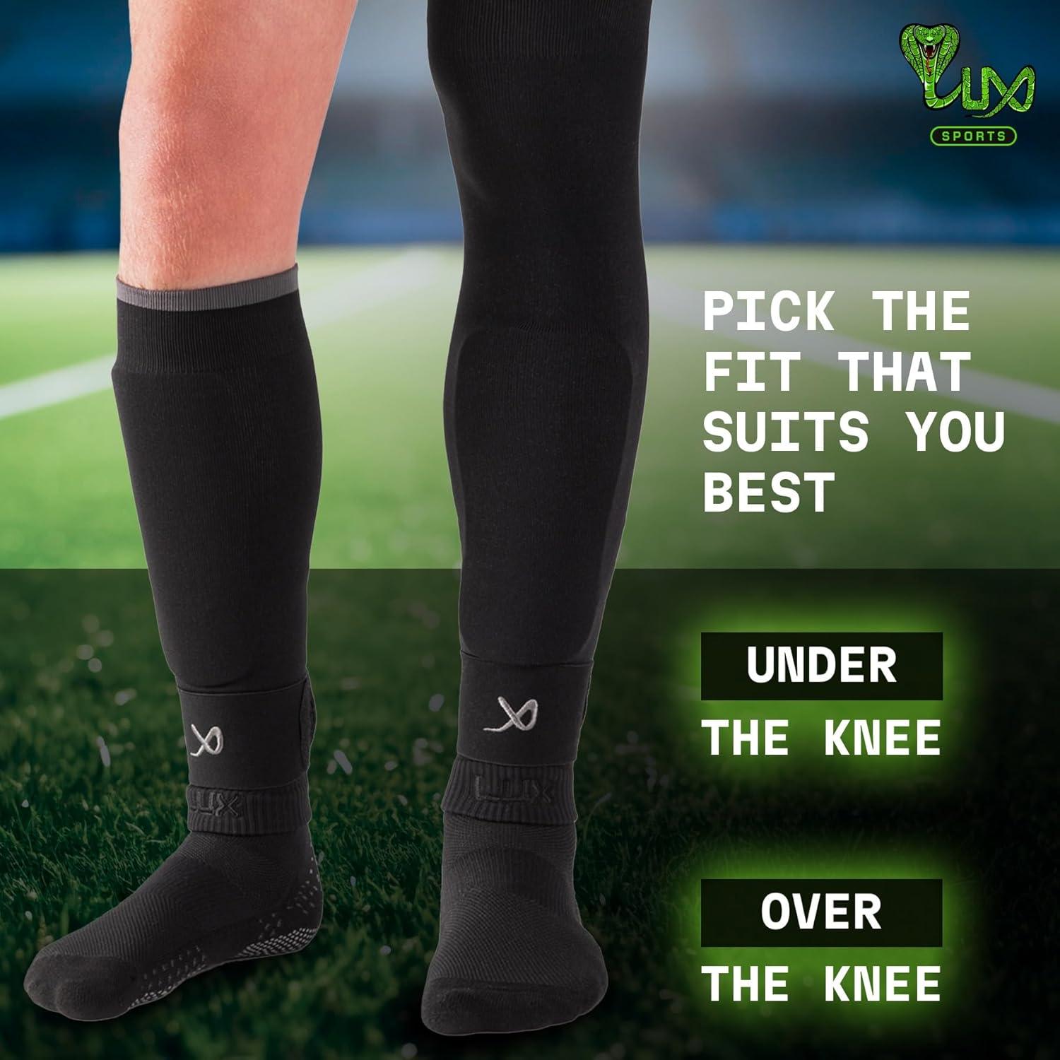 Mangas de Fútbol LUX Sports con Estabilizadores para Hombres y Niños