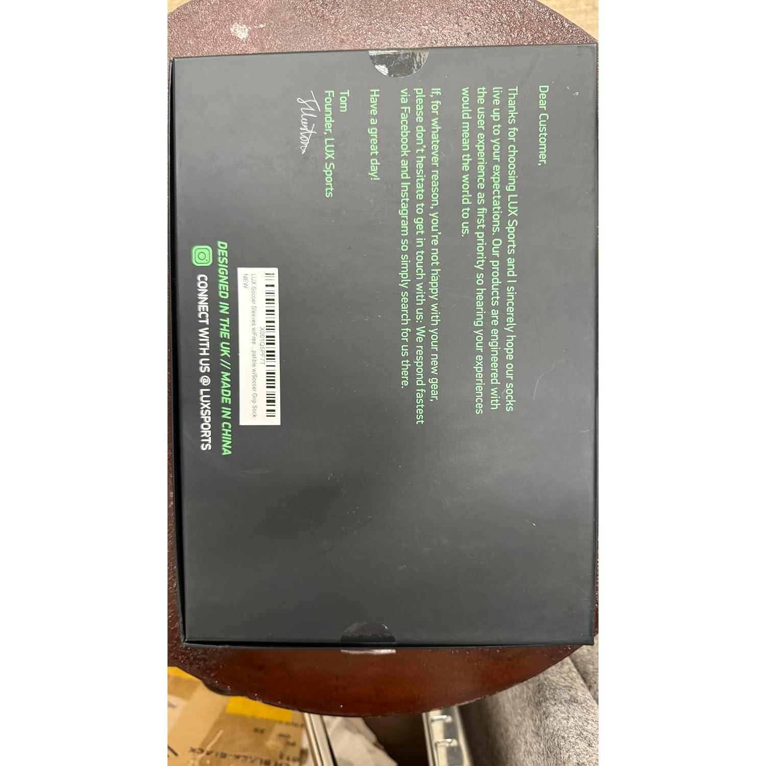 Mangas de Fútbol LUX Sports con Estabilizadores para Hombres y Niños