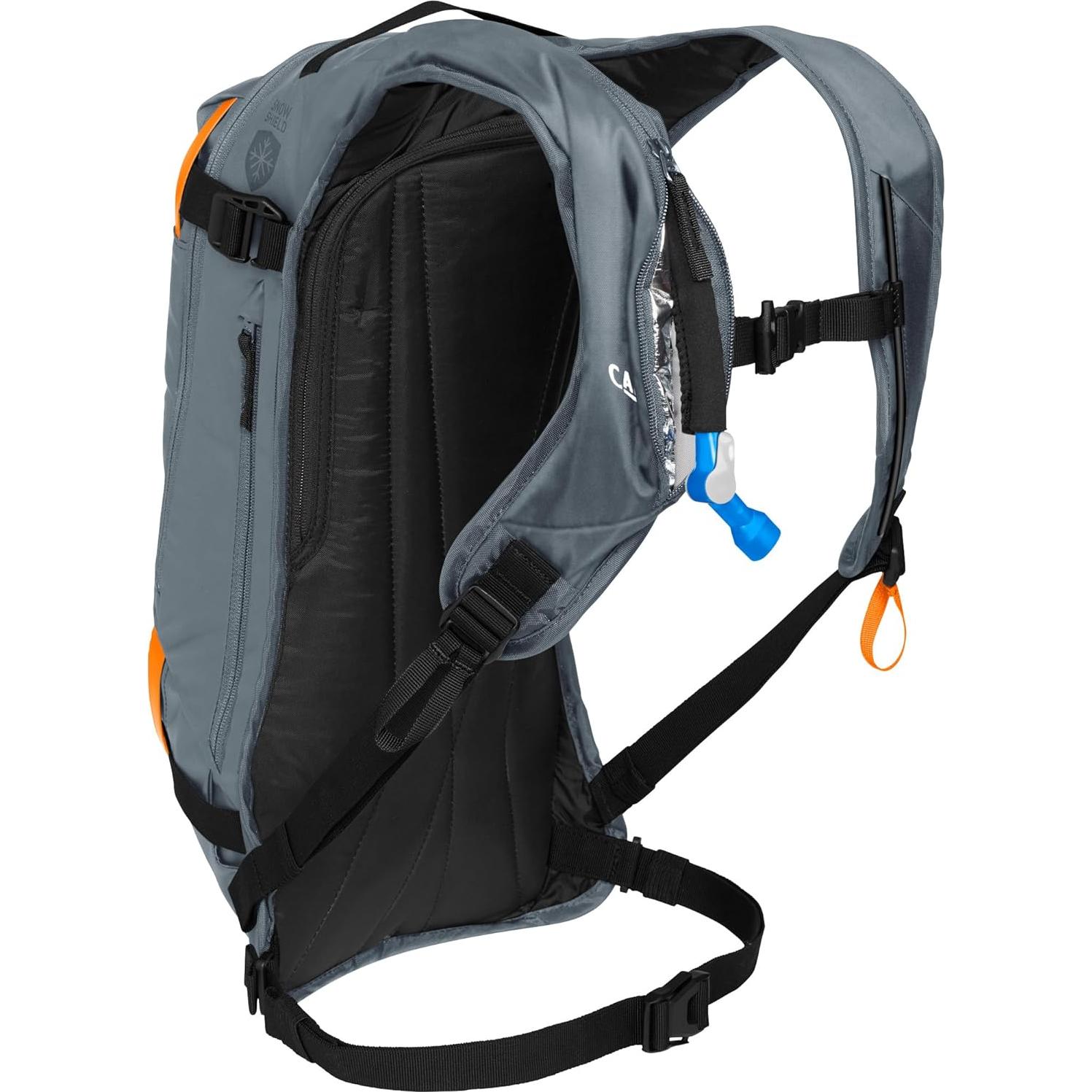 Mochila de Hidratación CamelBak Powderhound 12 2L Gris/Naranja