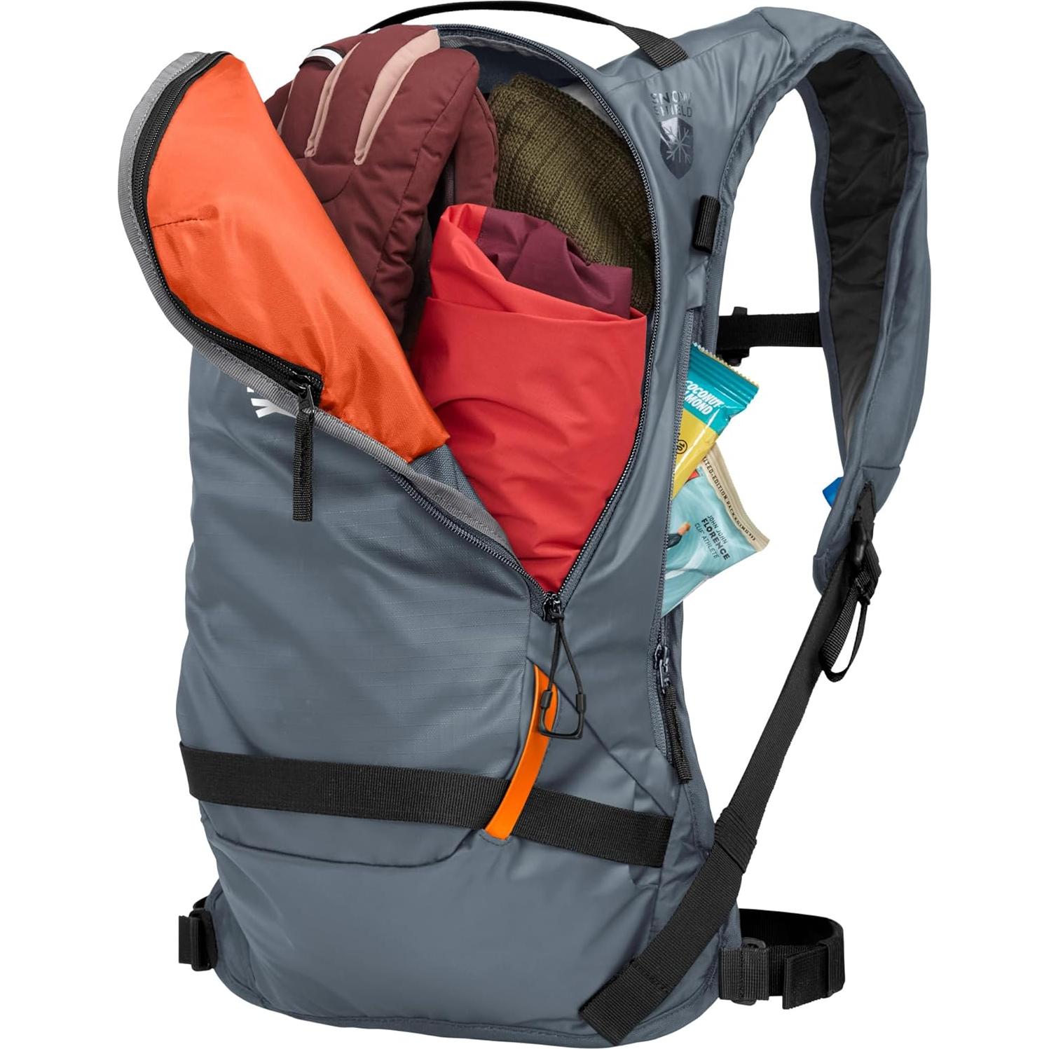 Mochila de Hidratación CamelBak Powderhound 12 2L Gris/Naranja