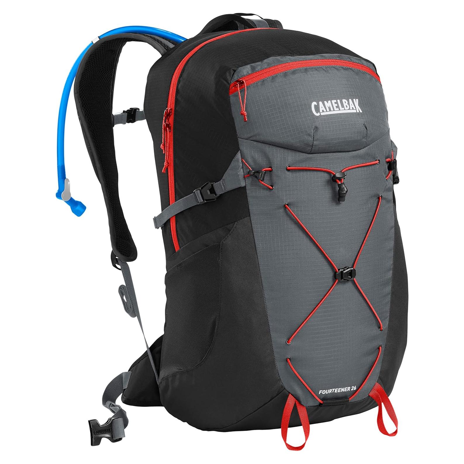 Mochila de Hidratación CamelBak Fourteener 26 3L Grafito/Rojo