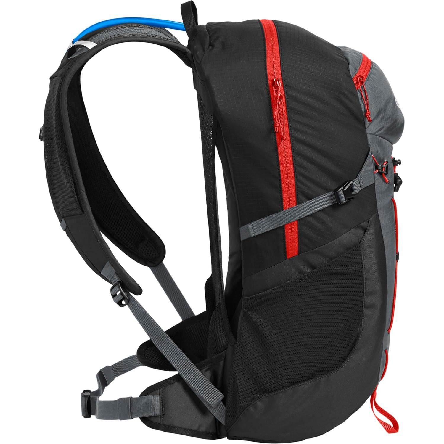 Mochila de Hidratación CamelBak Fourteener 26 3L Grafito/Rojo