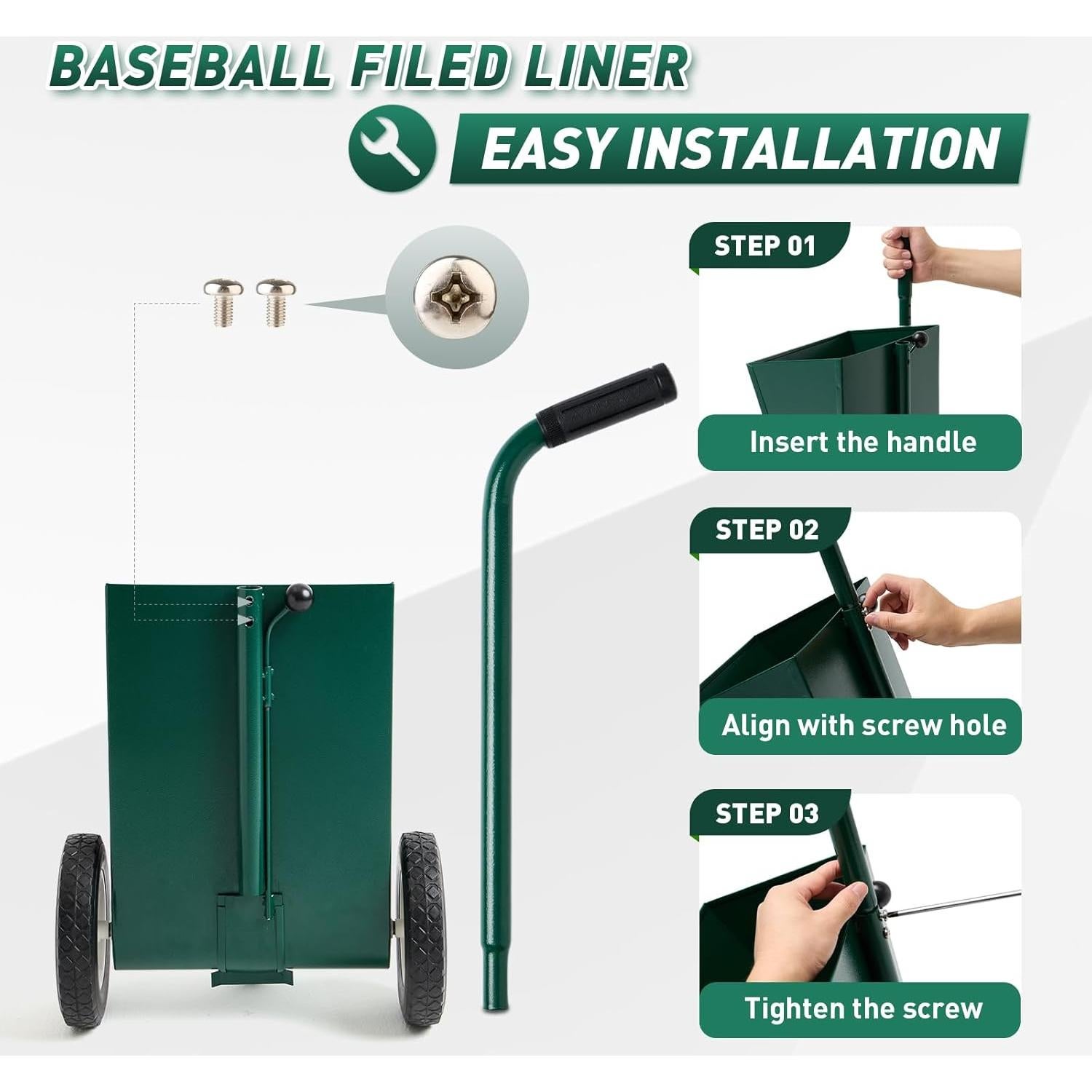 Marcador de Línea Seco Lbraxyi DLM25LBS 11.34 kg Verde
