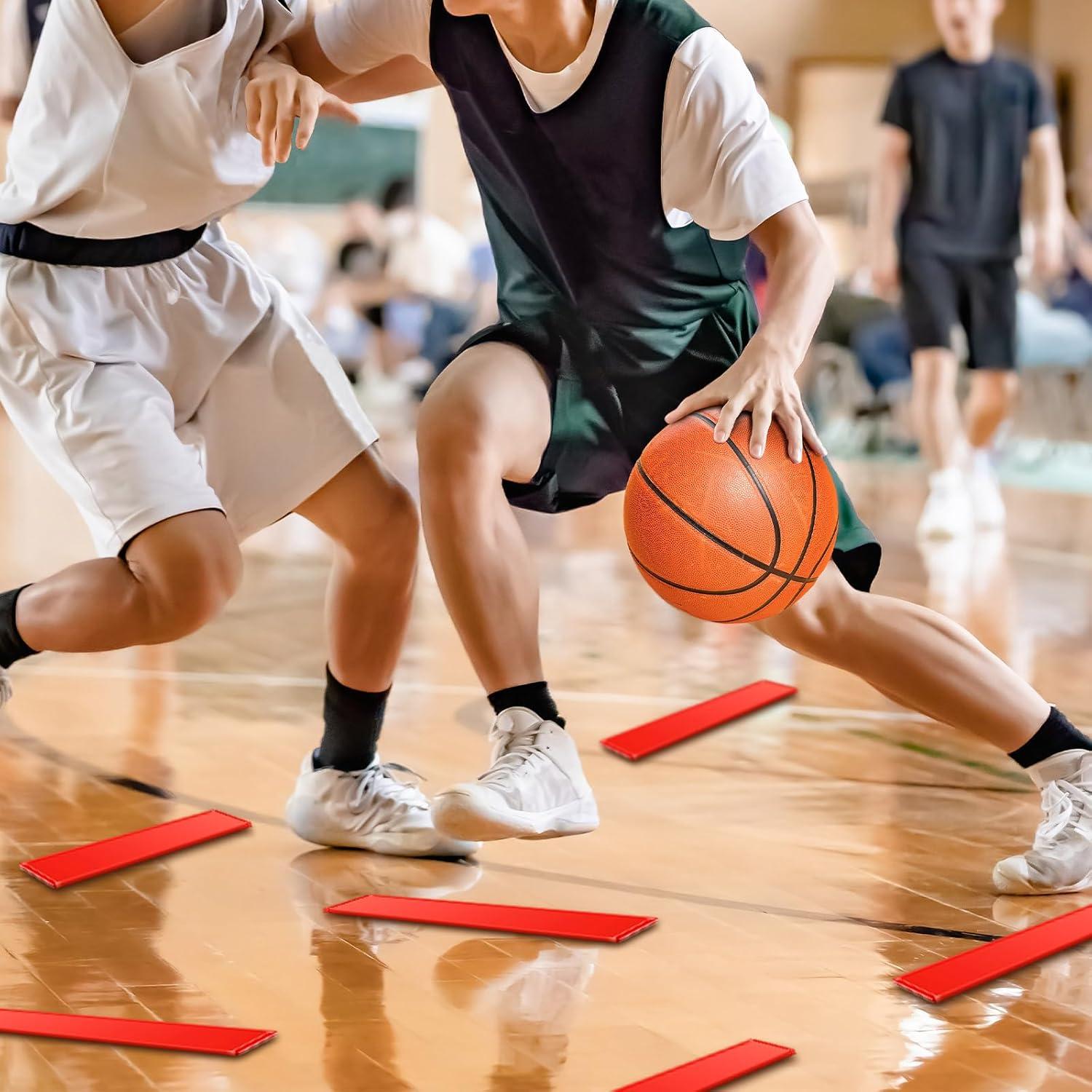 Kit de 10 Marcadores de Línea de Corte Blueweenly PVC Rojo