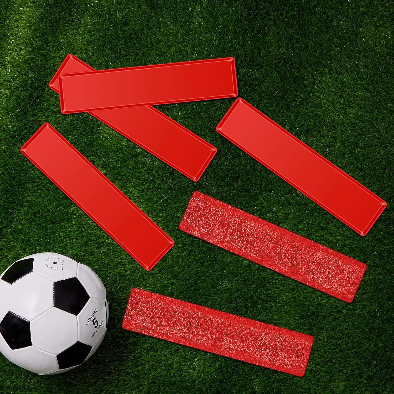 Kit de 10 Marcadores de Línea de Corte Blueweenly PVC Rojo