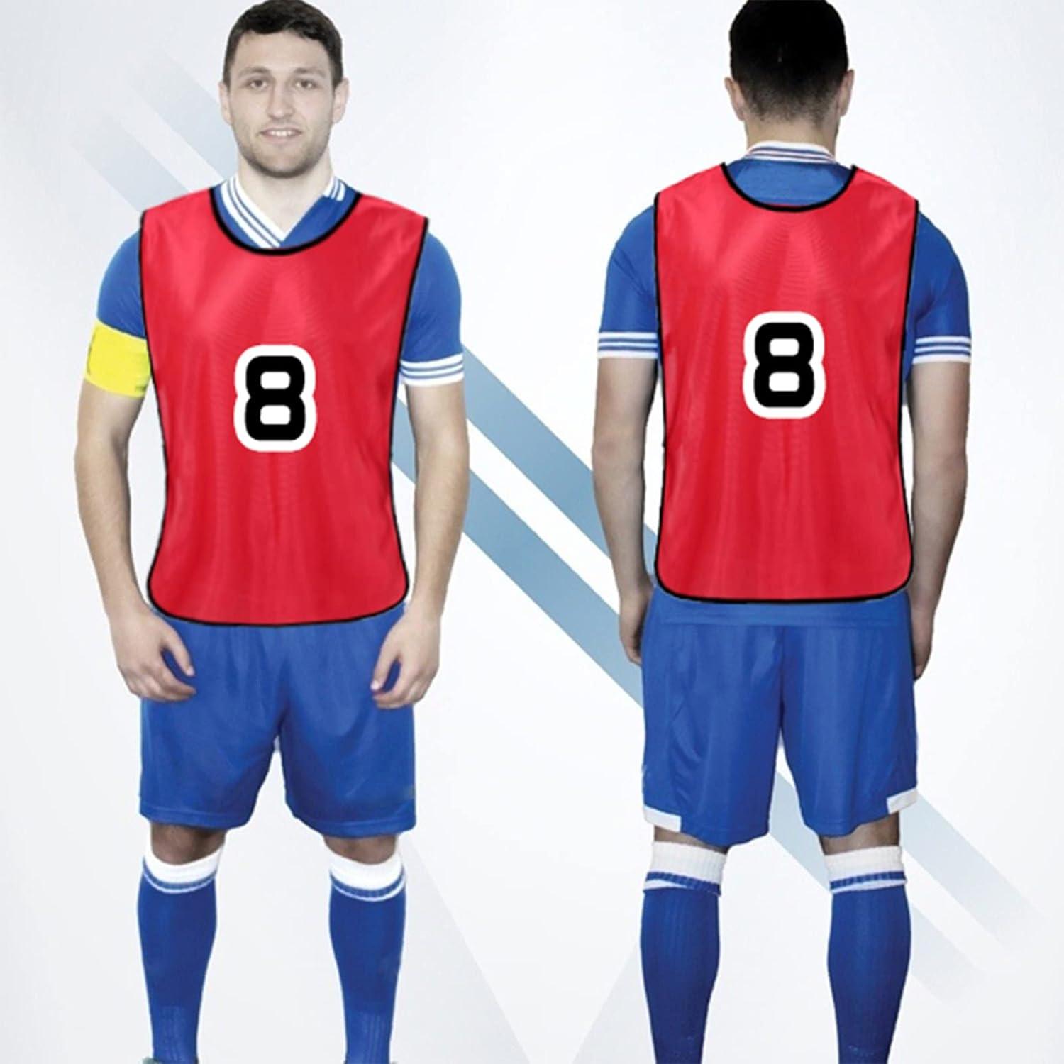 Paquete de 24 Chalecos de Scrimmage para Fútbol y Baloncesto