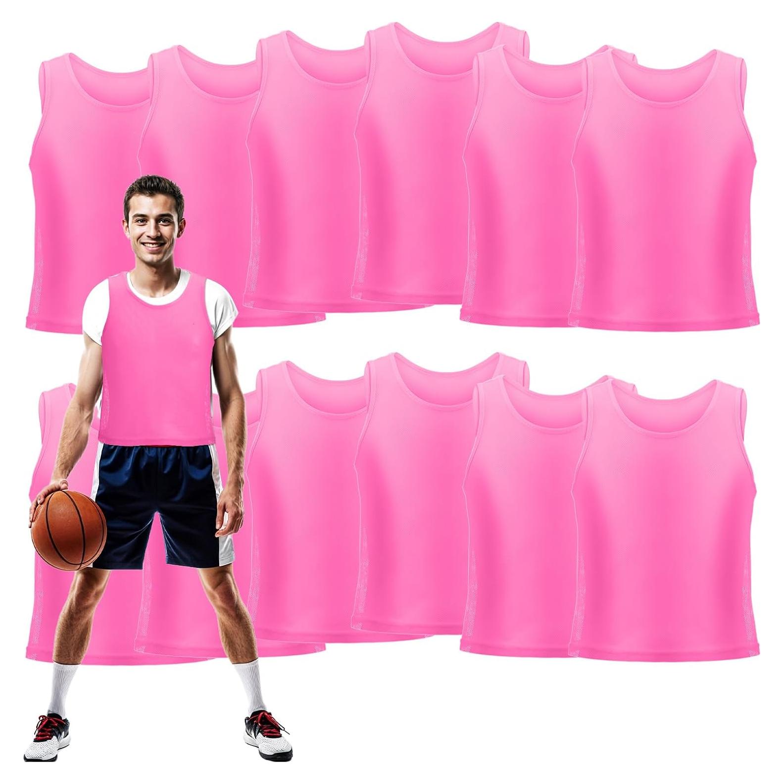 12 Chalecos Deportivos Juveniles CIATBYYJ Color Chartreuse