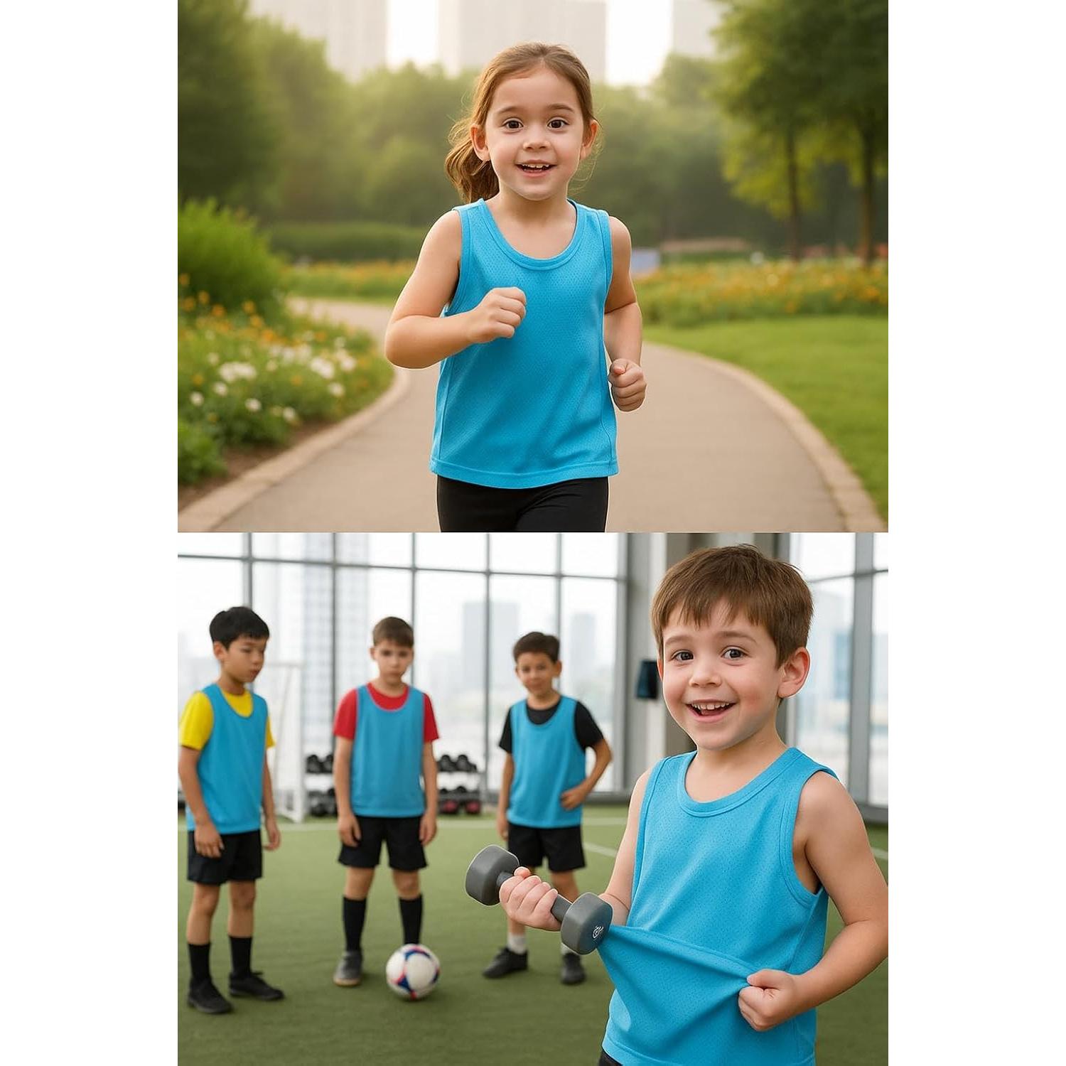 Chalecos de Entrenamiento Imflyker para Niños - 12 Piezas