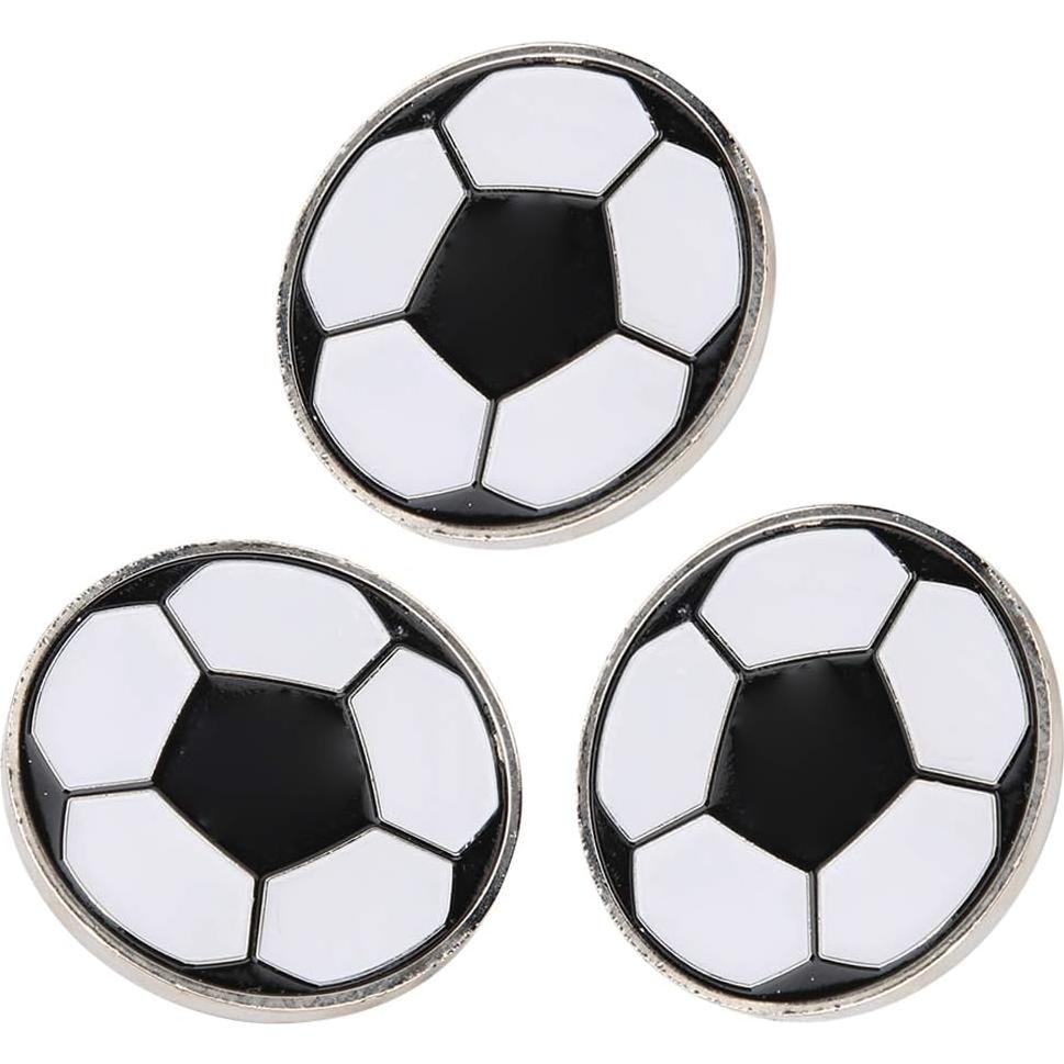 Moneda de lanzamiento de fútbol Les-Theresa 3 piezas 8.65 cm