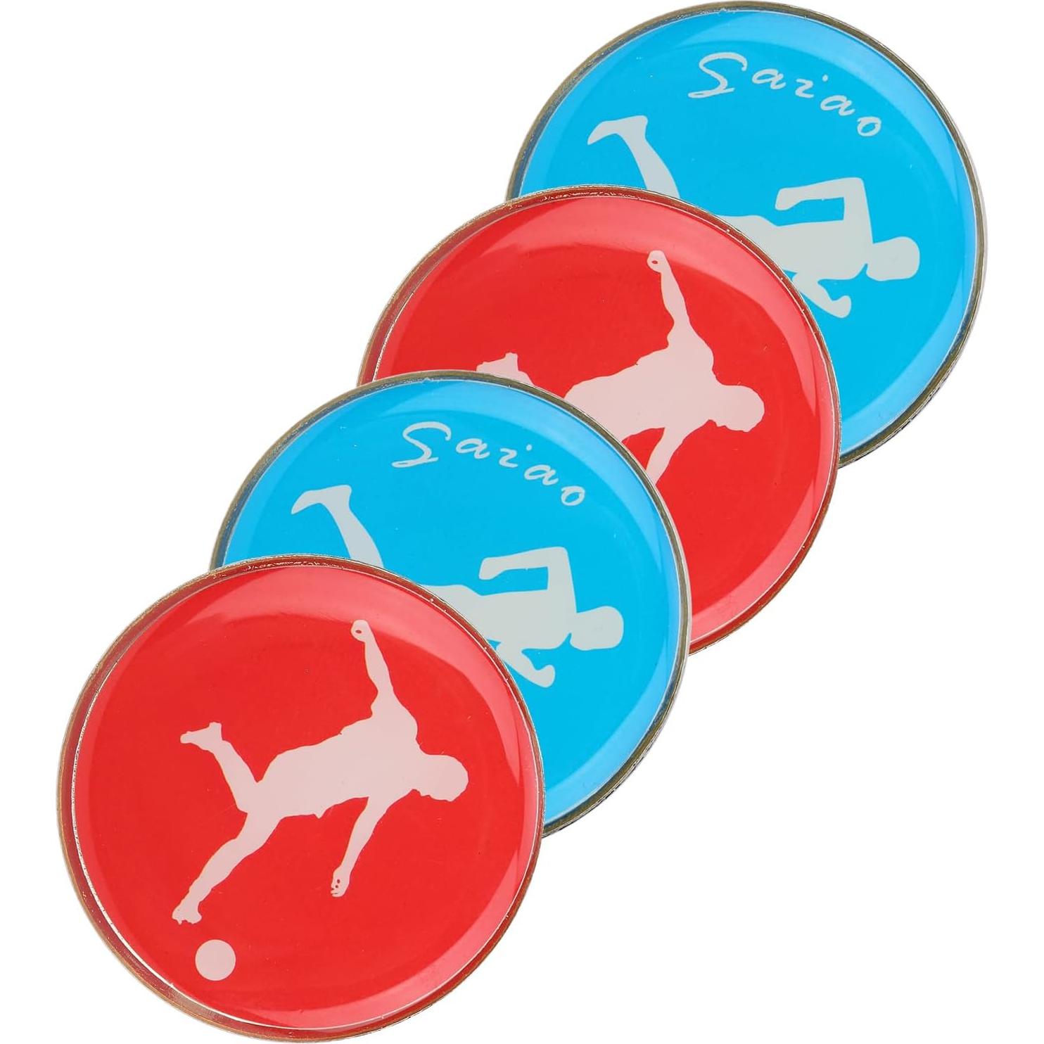 Toss Referee Keenso 4PCS Árbito Fútbol Voleibol Tenis Mesa