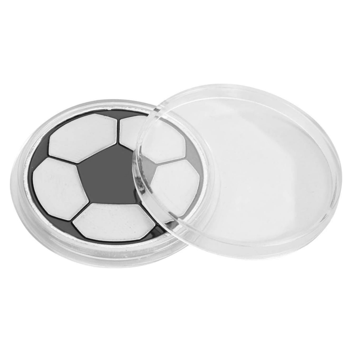 Moneda de Volteo de Fútbol Tyenaza con Estuche - 4 cm