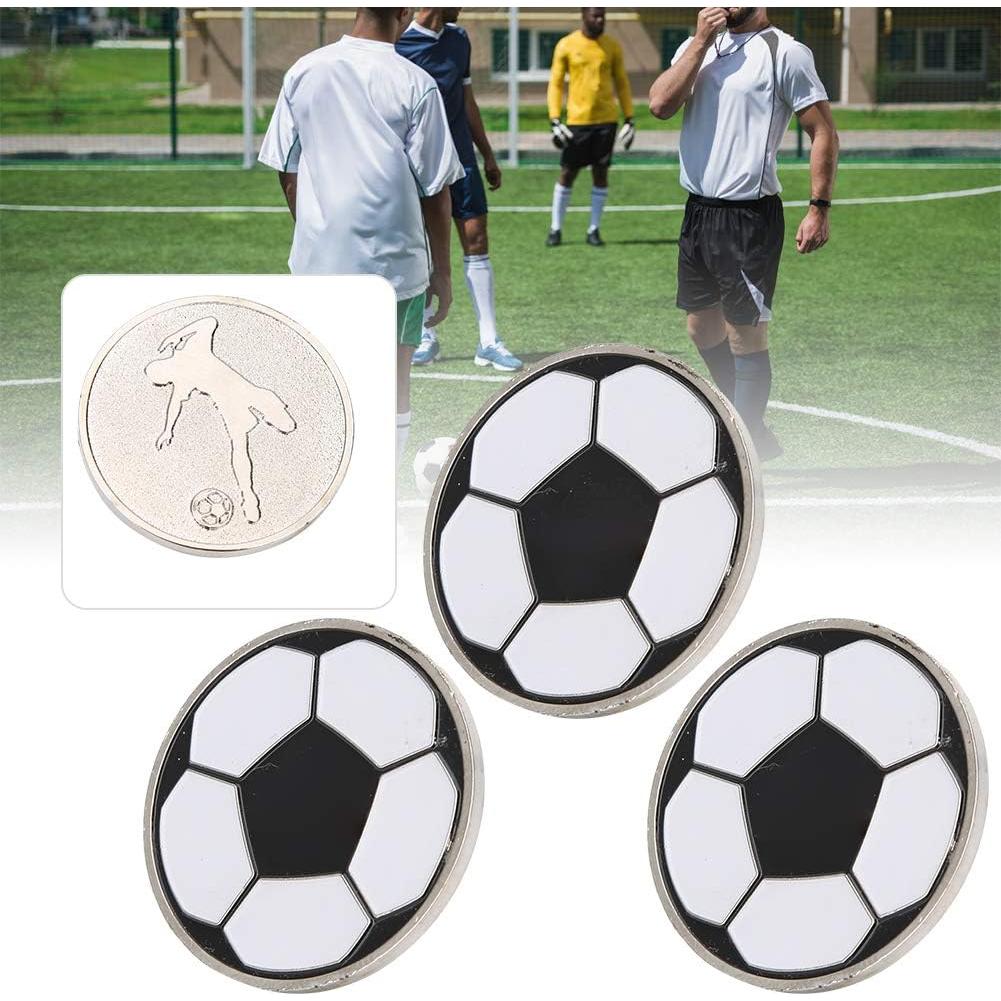 Moneda de lanzamiento de fútbol 01 con caja plástica - 8.65 cm