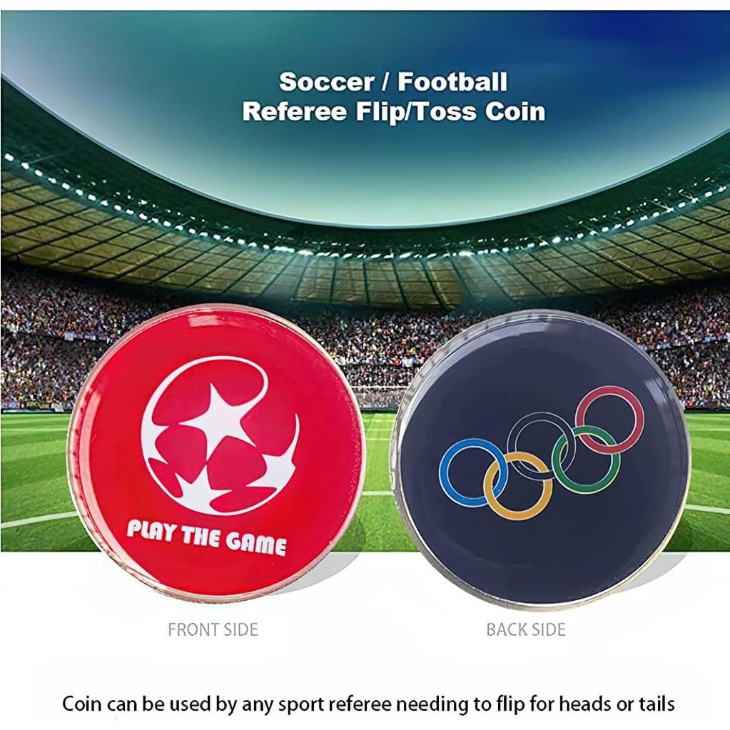 Kit de árbitro de fútbol 3 en 1 con silbato y tarjetas